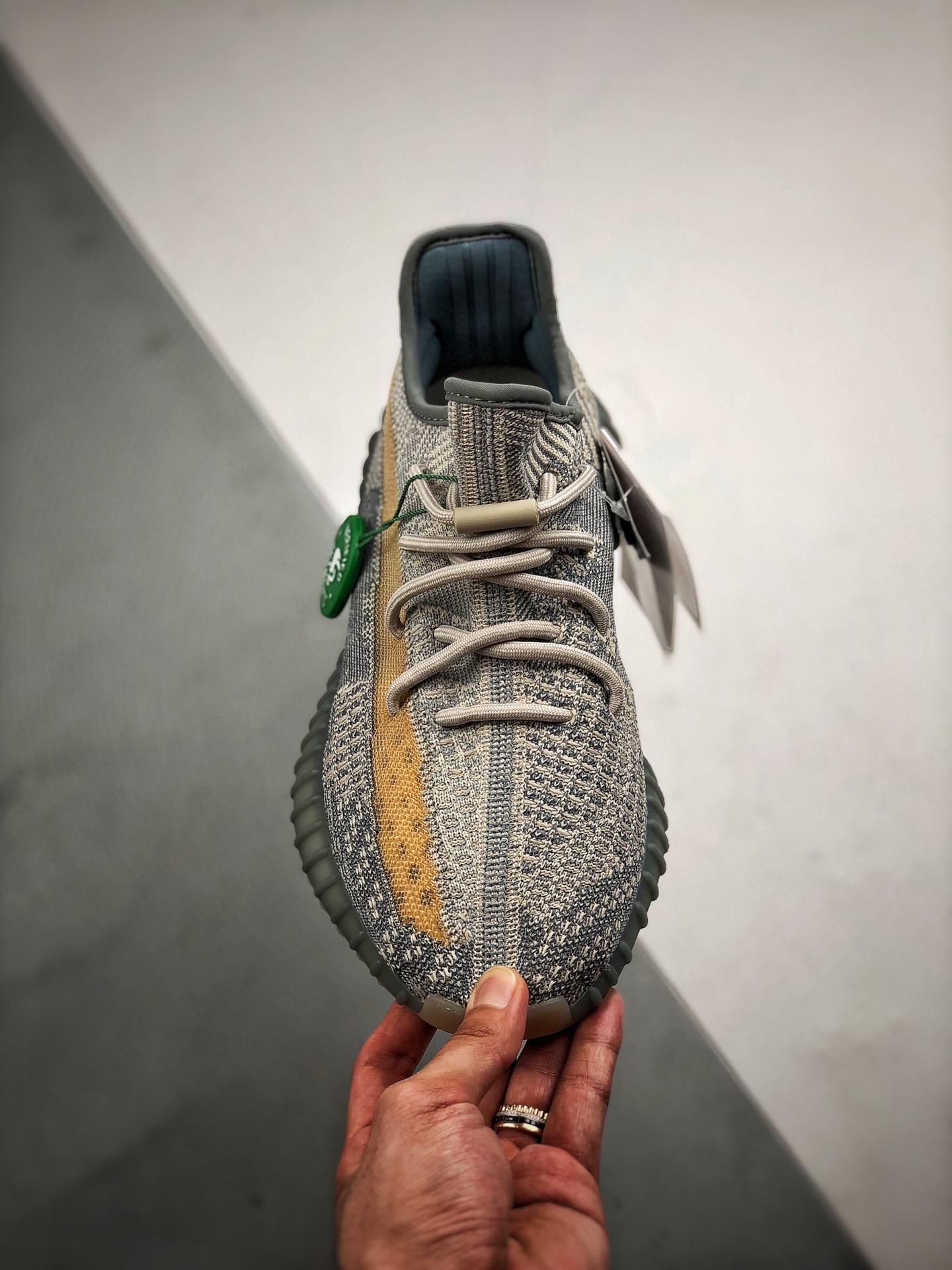 480 S2渠道特供 独家纯原过验版  Yeezy 350V2 ”Israfil” 灰蓝