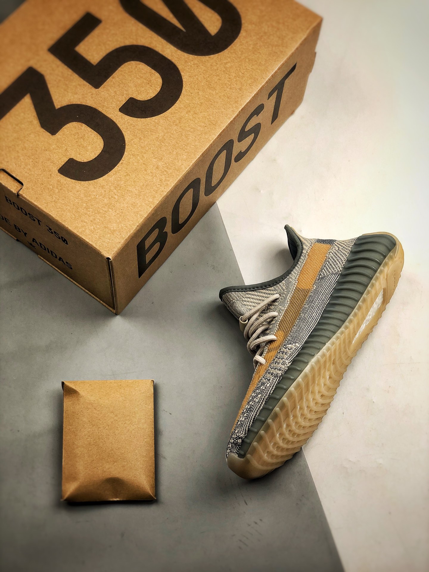 480 S2渠道特供 独家纯原过验版  Yeezy 350V2 ”Israfil” 灰蓝