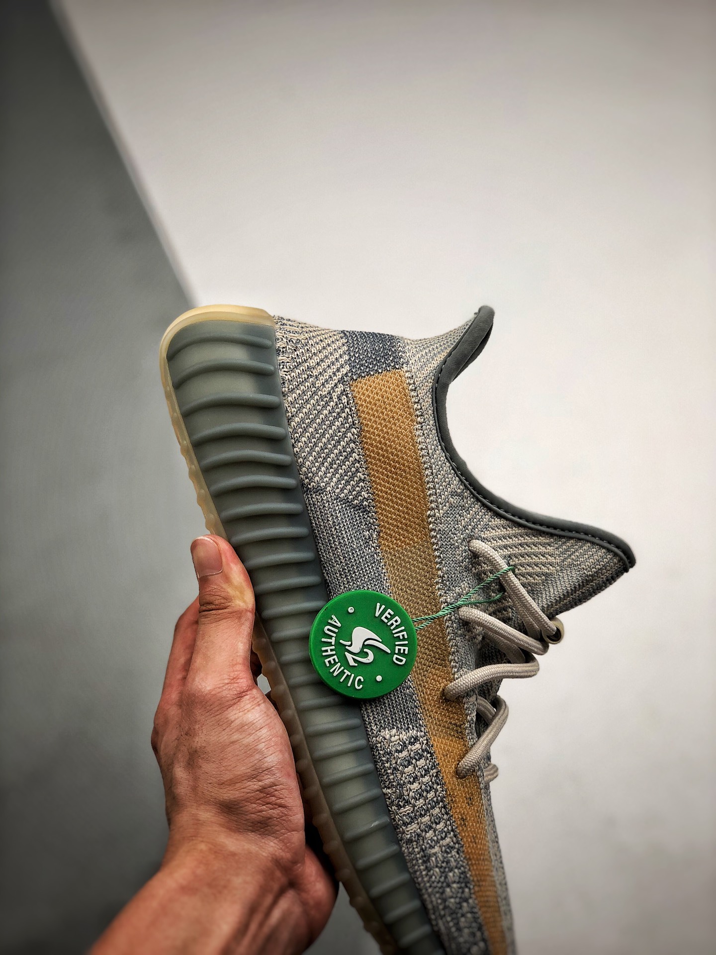 480 S2渠道特供 独家纯原过验版  Yeezy 350V2 ”Israfil” 灰蓝