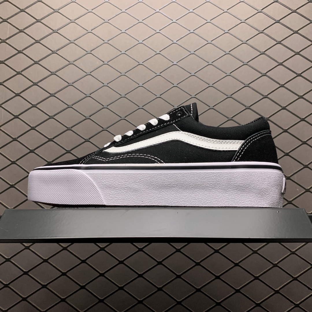 150 Vans 万斯 Old Skool 低帮硫化增高休闲板鞋