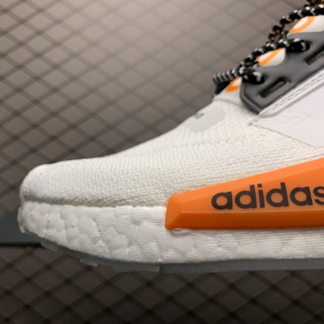 190 Adidas 阿迪达斯 NMD Boost 爆米花超弹中底 FX9451 针织网面休闲跑步鞋