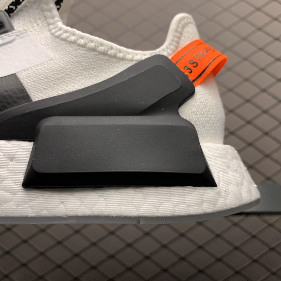 190 Adidas 阿迪达斯 NMD Boost 爆米花超弹中底 FX9451 针织网面休闲跑步鞋