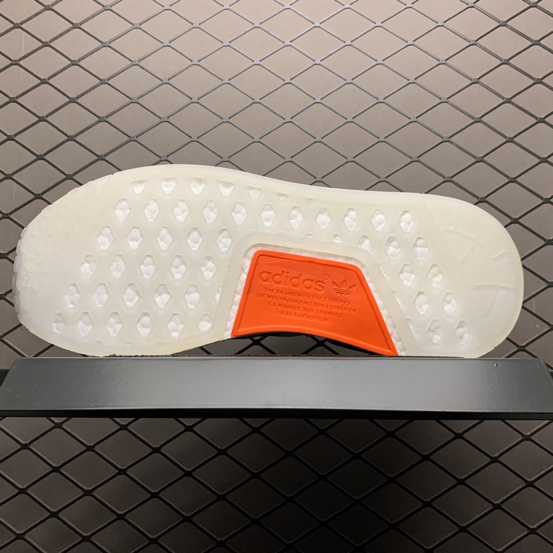 190 Adidas 阿迪达斯 NMD Boost 爆米花超弹中底 FX9451 针织网面休闲跑步鞋