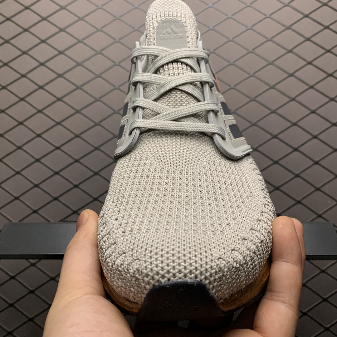 190 Adidas 阿迪达斯 Ultra Boost 20 超弹力爆米花中底休闲跑步鞋 FV4389 超弹力缓震BOOST中底