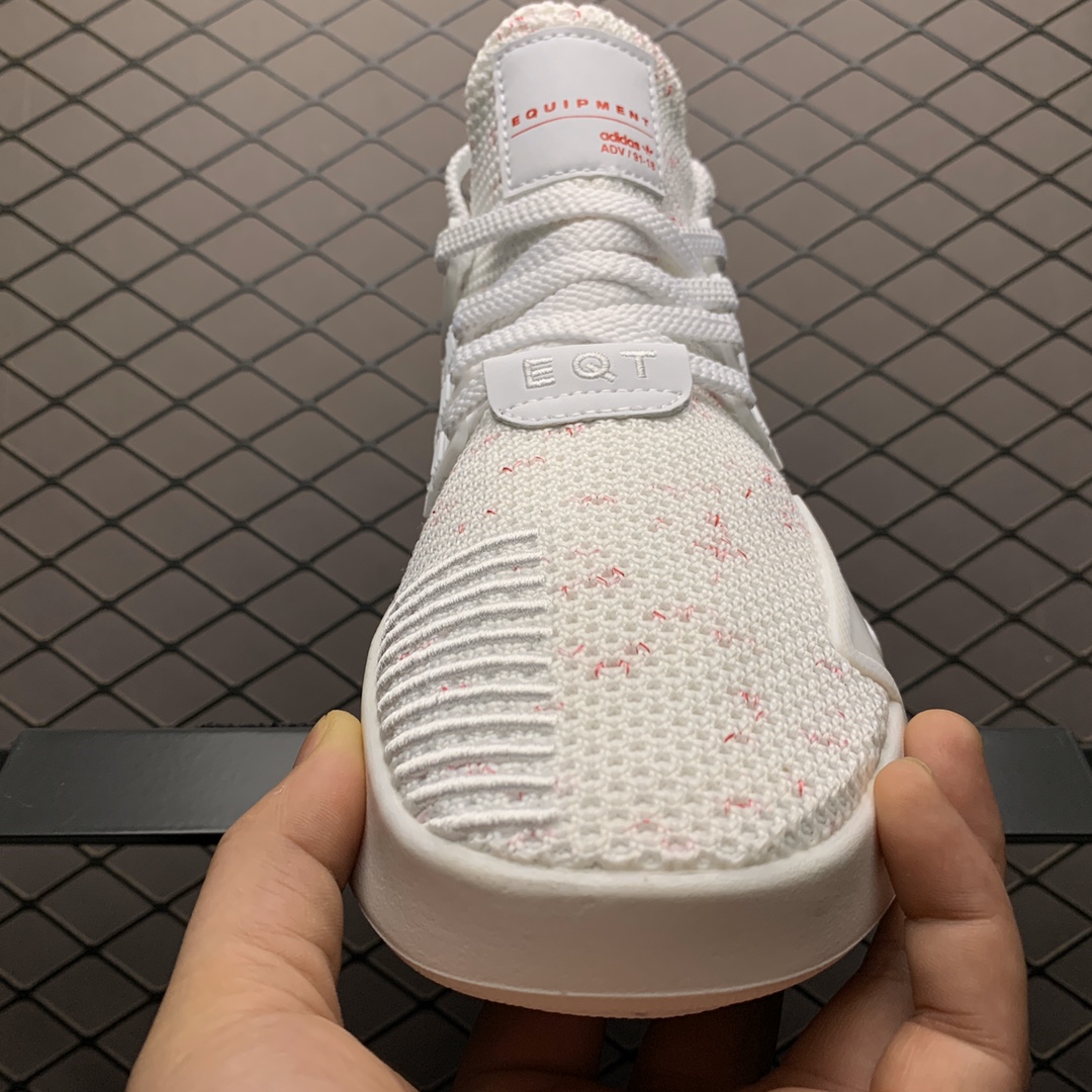 190 Adidas 阿迪达斯 EQT Bask ADV 鹿晗同款 EE5039 透气针织网面休闲运动鞋
