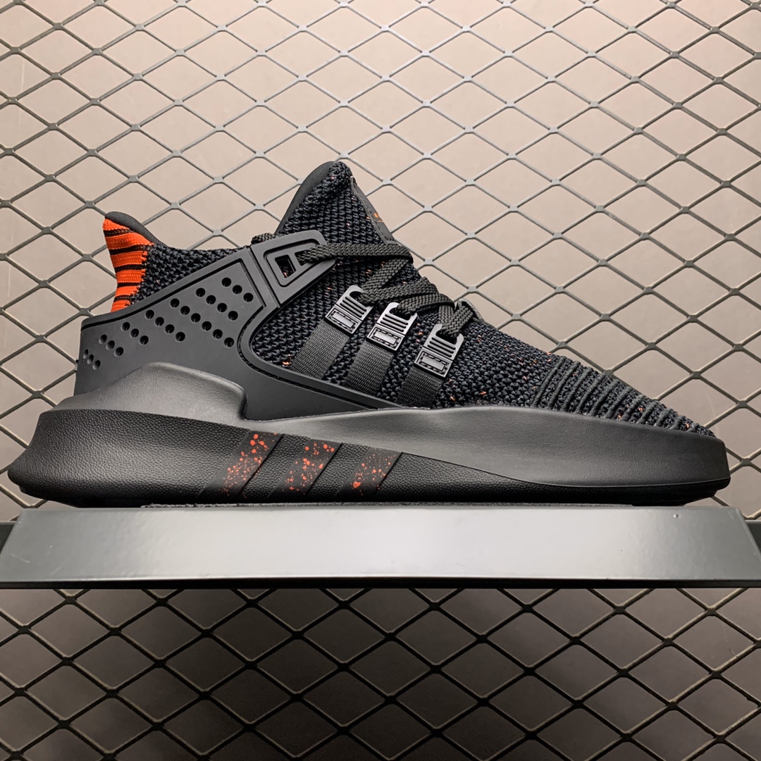 190 Adidas 阿迪达斯 EQT Bask ADV 鹿晗同款 EE5042 透气针织网面休闲运动鞋