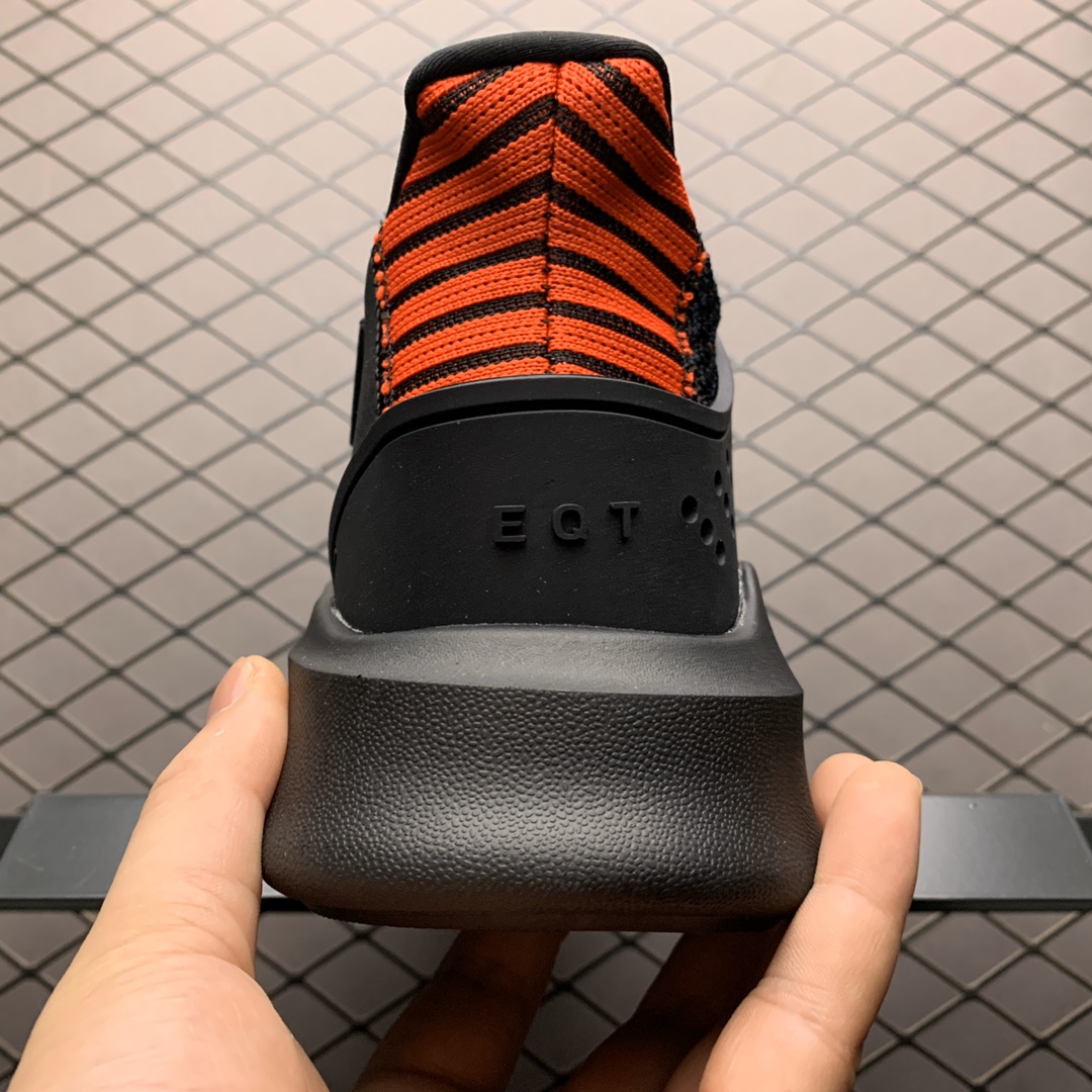 190 Adidas 阿迪达斯 EQT Bask ADV 鹿晗同款 EE5042 透气针织网面休闲运动鞋