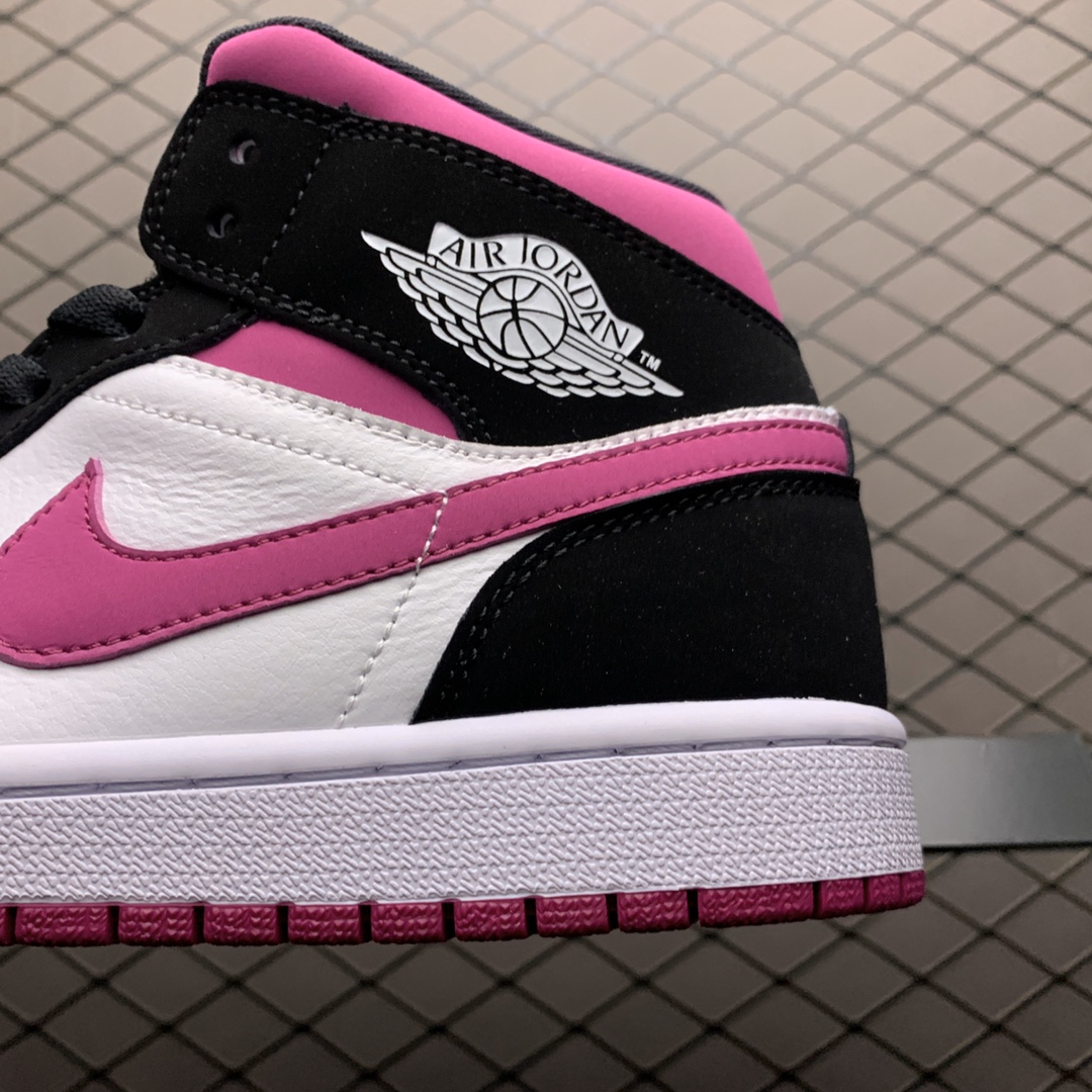 250 Air Jordan 1 Mid AJ1乔1中帮文化篮球鞋  BQ6472-005