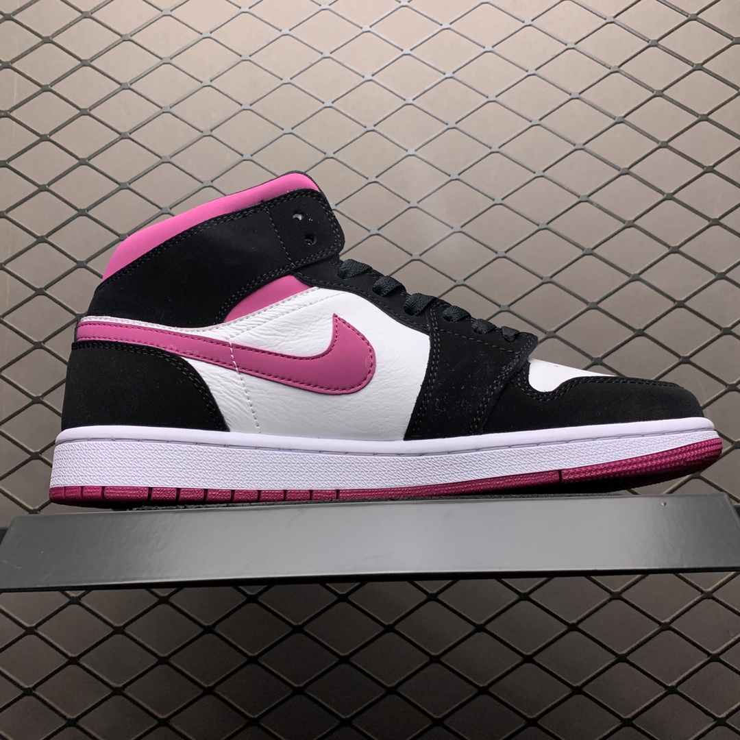 250 Air Jordan 1 Mid AJ1乔1中帮文化篮球鞋  BQ6472-005