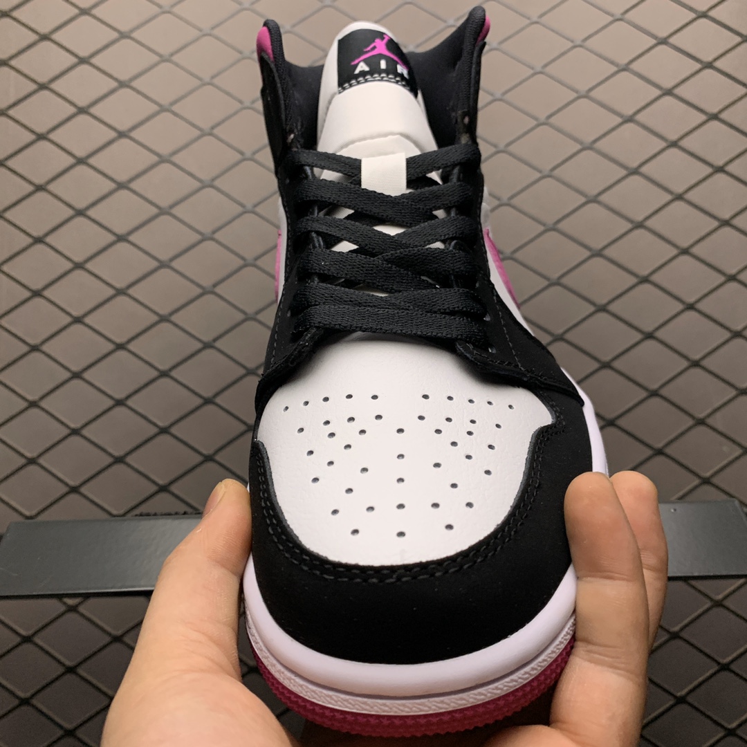 250 Air Jordan 1 Mid AJ1乔1中帮文化篮球鞋  BQ6472-005