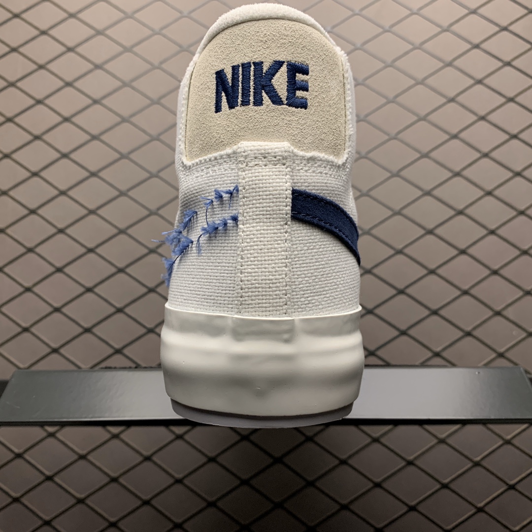 210 Nike SB Zoom Blazer Mid Edge ”Hack Pack” 拆线开拓者解构风格 双层鞋舌 高帮休闲运动板鞋 CI3833-100