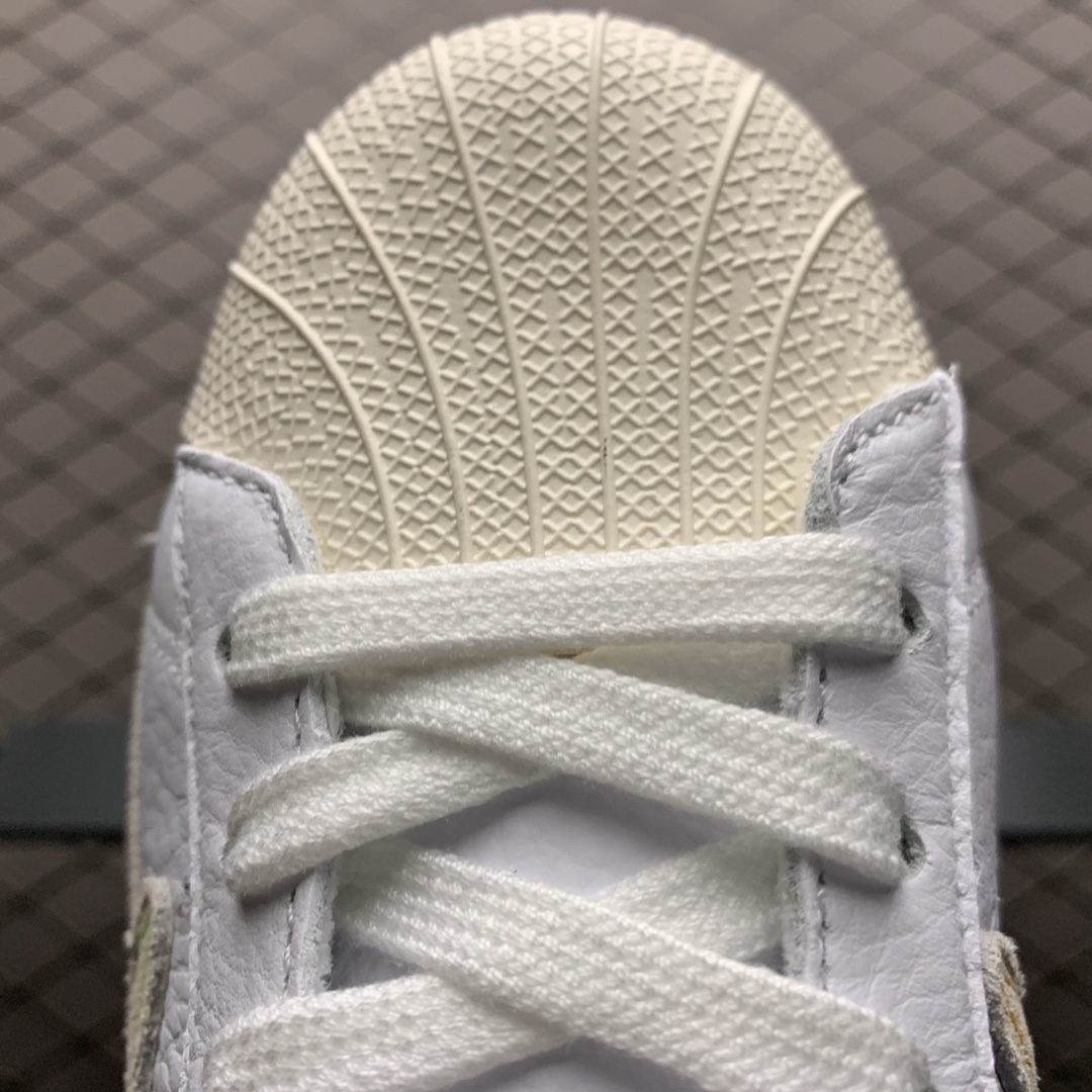 210 Gonz x Adidas 阿迪达斯 Superstar ADV 贝壳头联名款休闲运动板鞋 FW8029