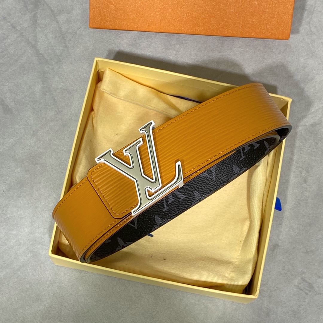 Louis Vuitton Belts Men Epi Canvas