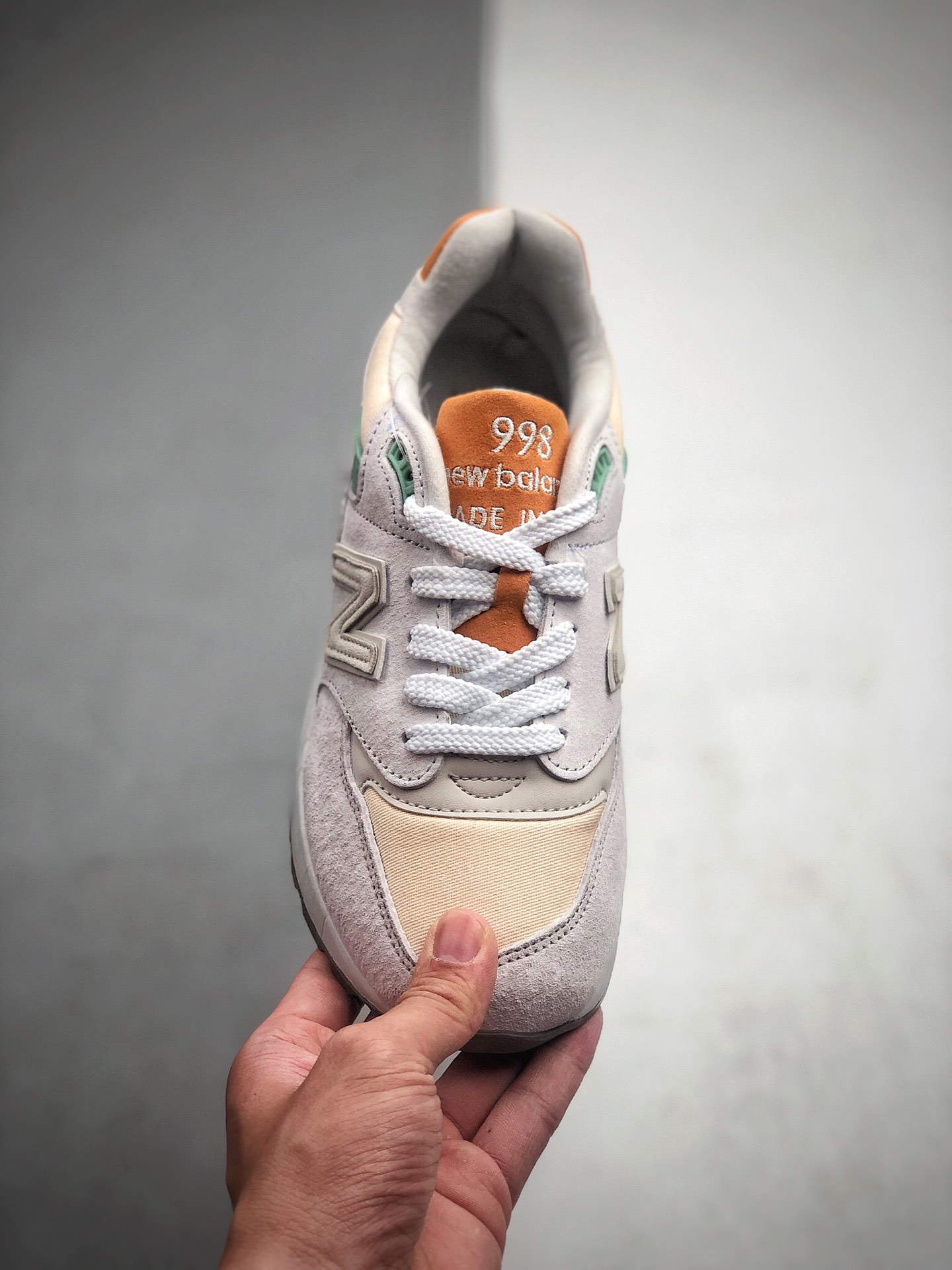210 新百伦New Balance 998 慢跑之王荣耀回归New Balance 新百伦 美产 M998AWG 复古休闲慢跑鞋