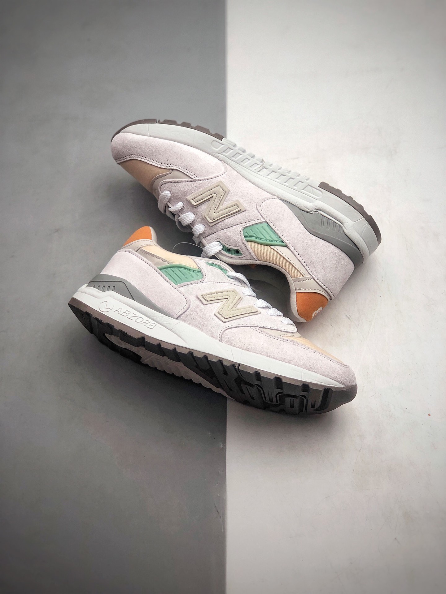 210 新百伦New Balance 998 慢跑之王荣耀回归New Balance 新百伦 美产 M998AWG 复古休闲慢跑鞋