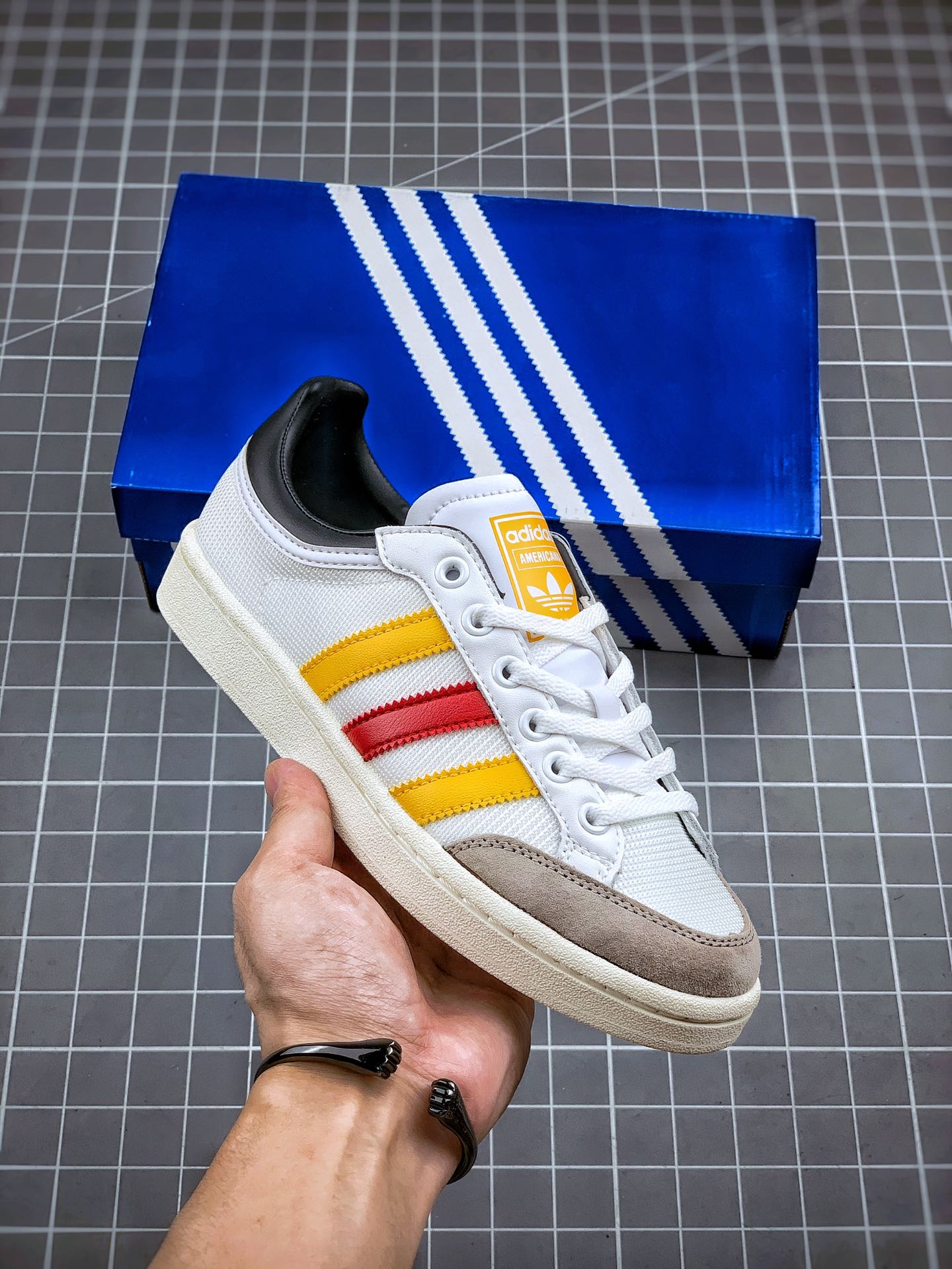 160 Adidas Originals Americana Low 复古百搭休闲运动板鞋 货号：EF2801/EF2510
