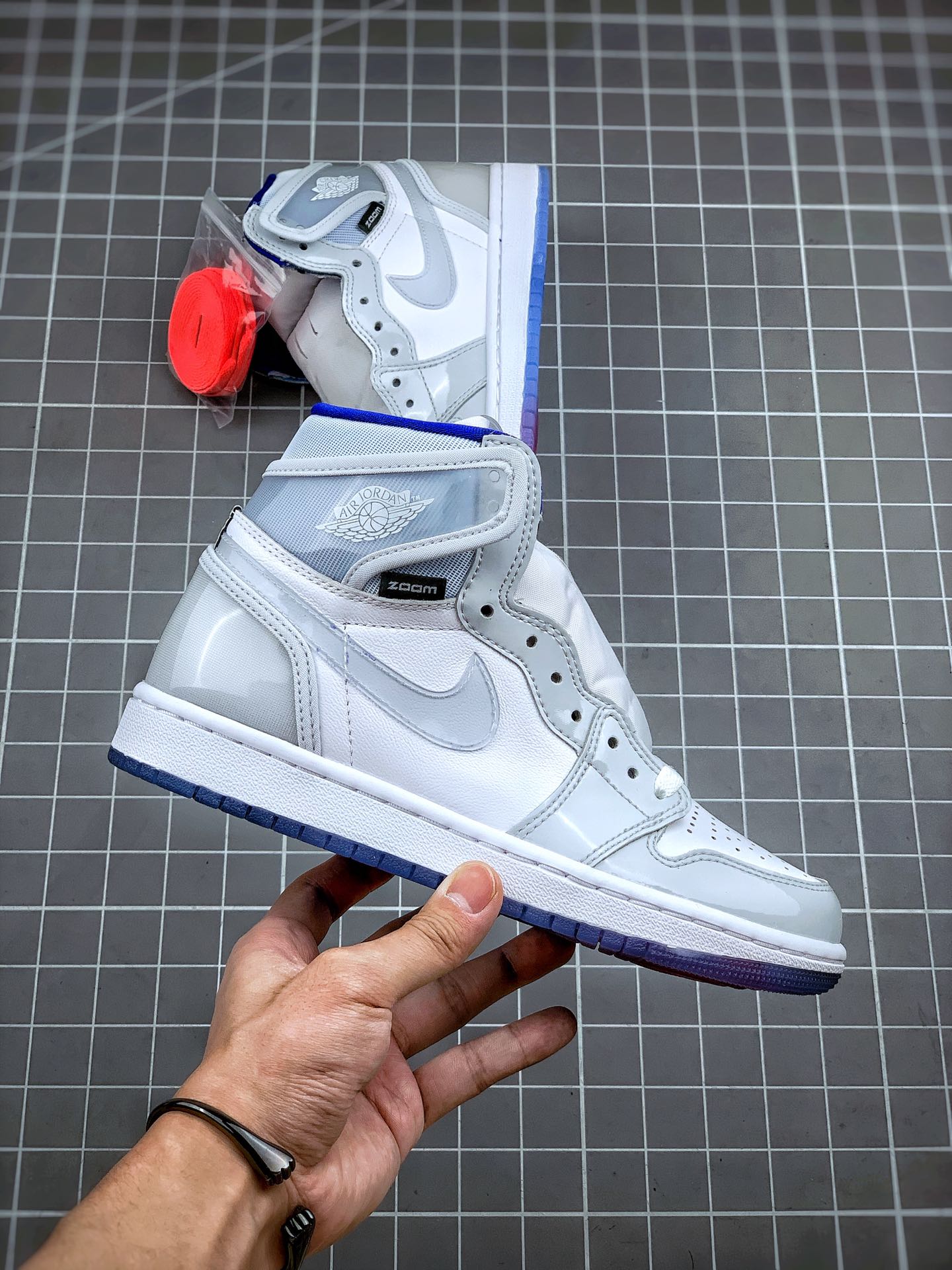 460 Air Jordan 1 Zoom R2T “Racer Blue” 灰白小迪奥 CK6637-104