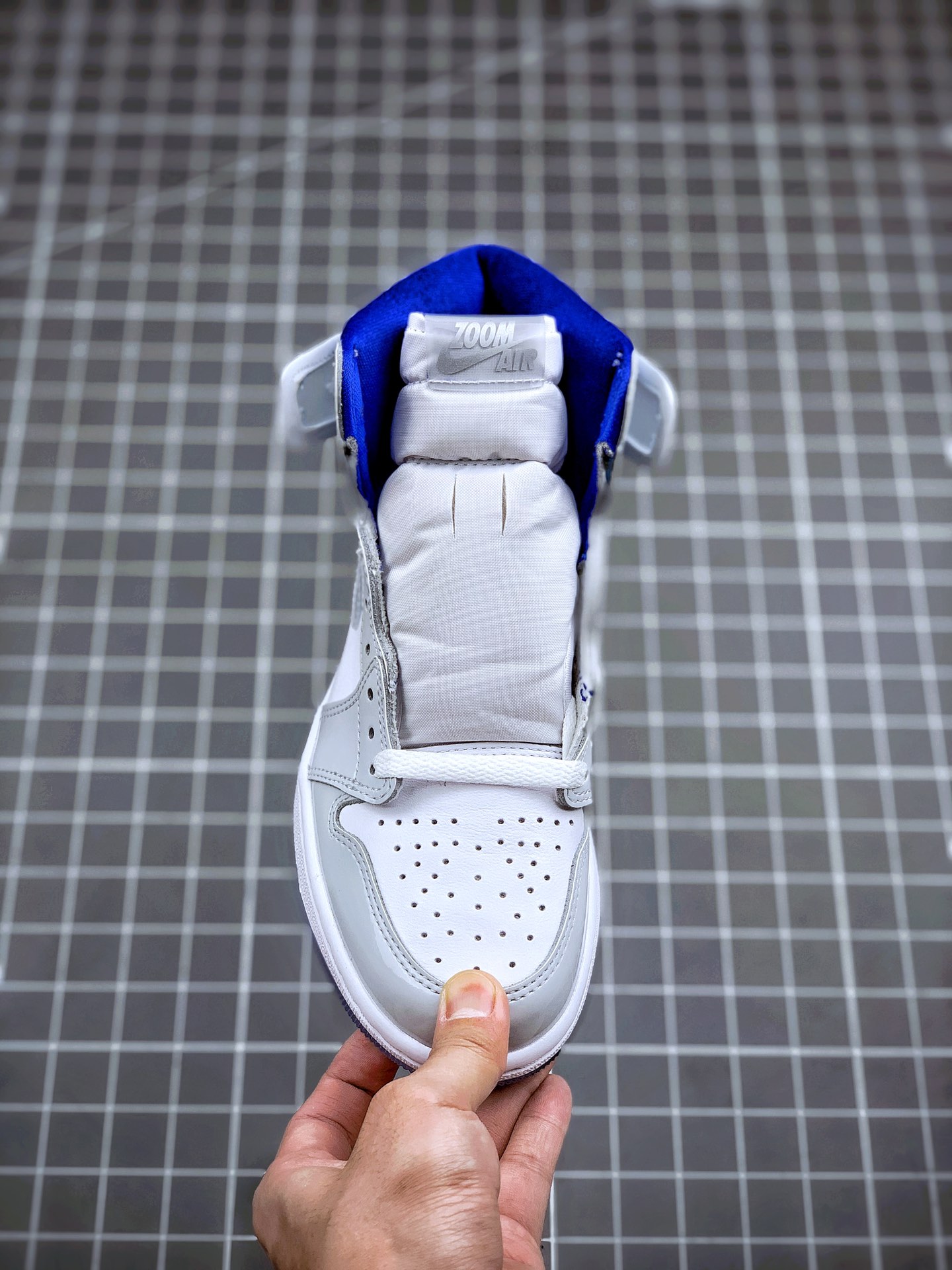 460 Air Jordan 1 Zoom R2T “Racer Blue” 灰白小迪奥 CK6637-104