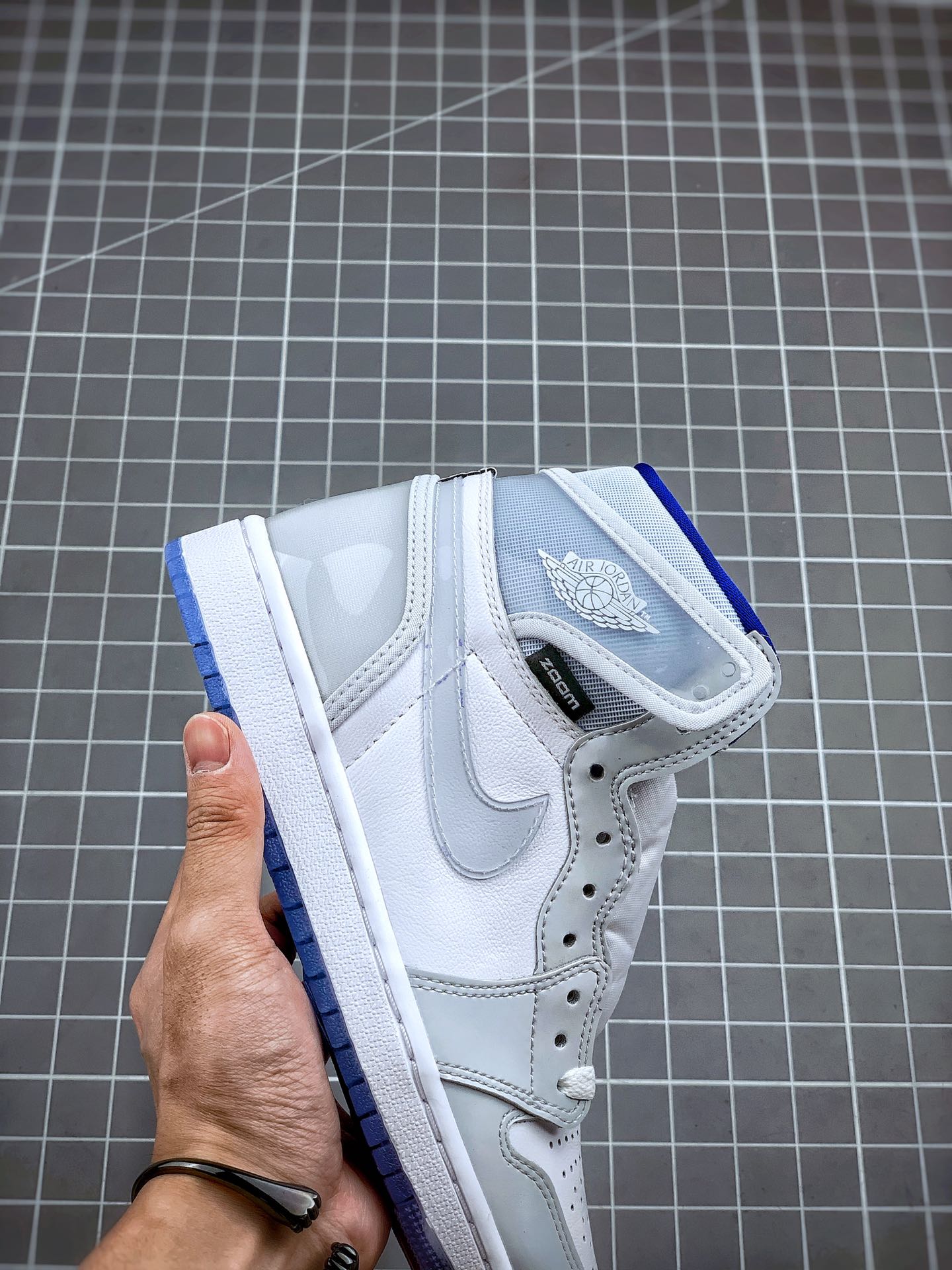 460 Air Jordan 1 Zoom R2T “Racer Blue” 灰白小迪奥 CK6637-104