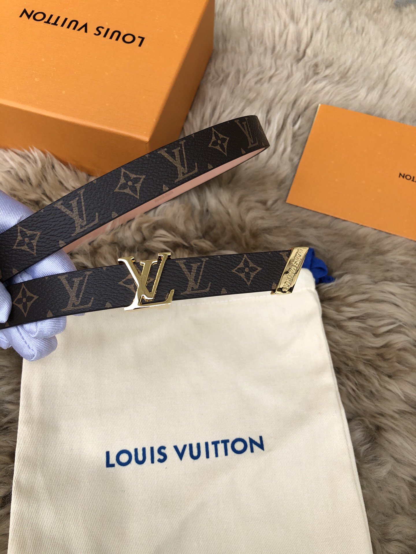 Louis Vuitton Haute Couture Luxury Atelier Designer Belt Tie Accessories 2