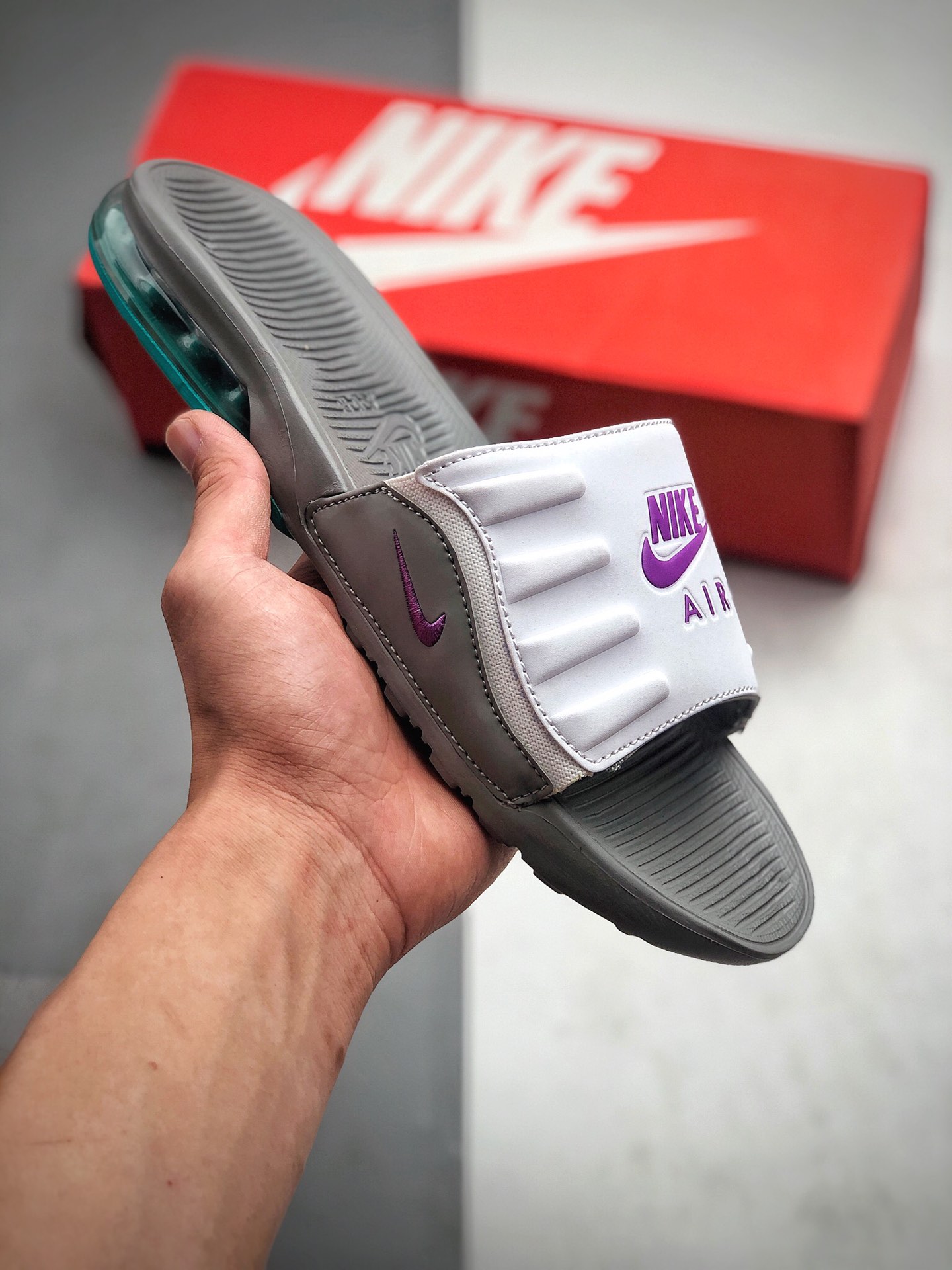 特价80 NIKE/耐克 拖鞋 AIR MAX 90 SLIDE AM90 男女拖鞋鞋休闲鞋气垫鞋