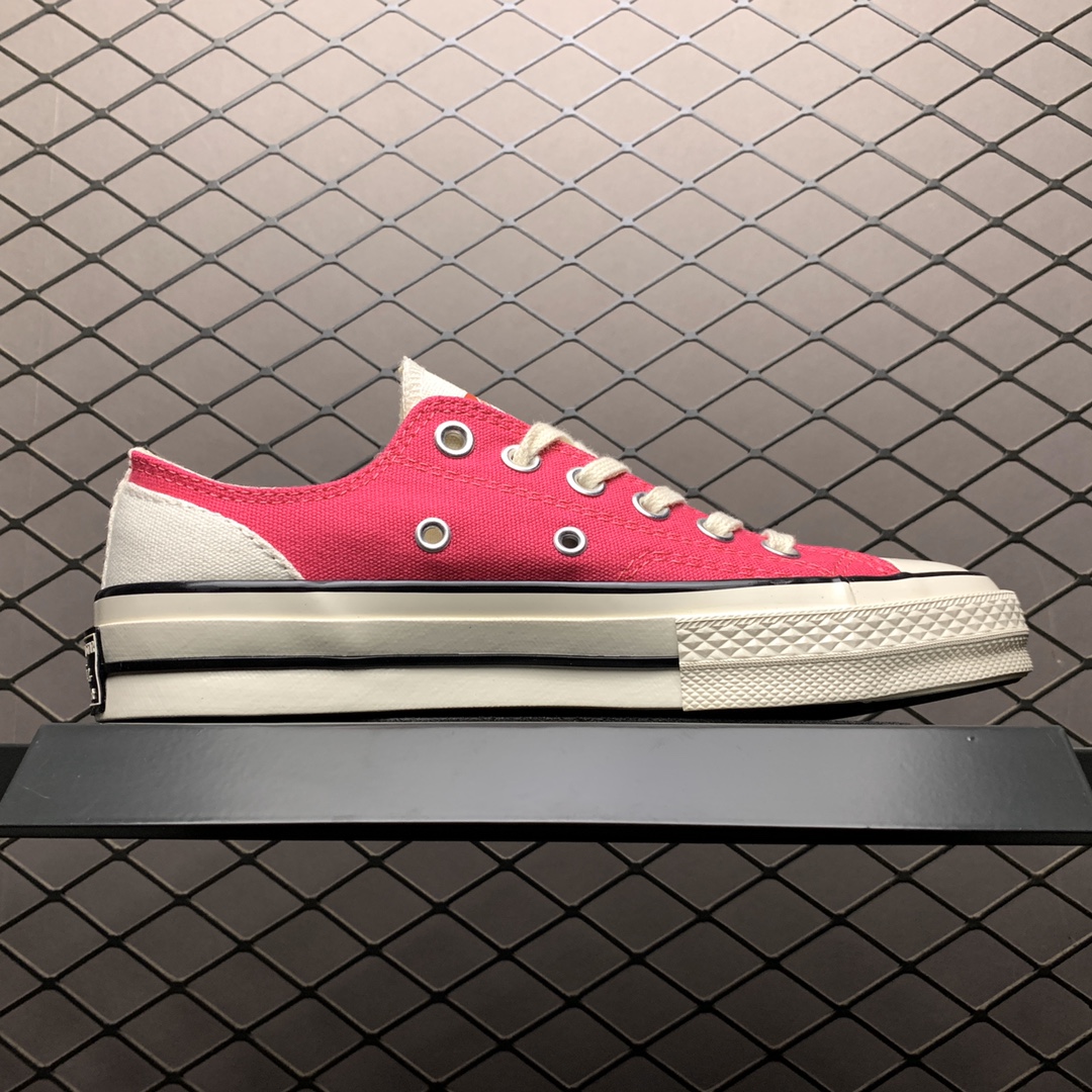 130 Converse 匡威1970s 鞋舌反转款 低帮硫化休闲帆布板鞋