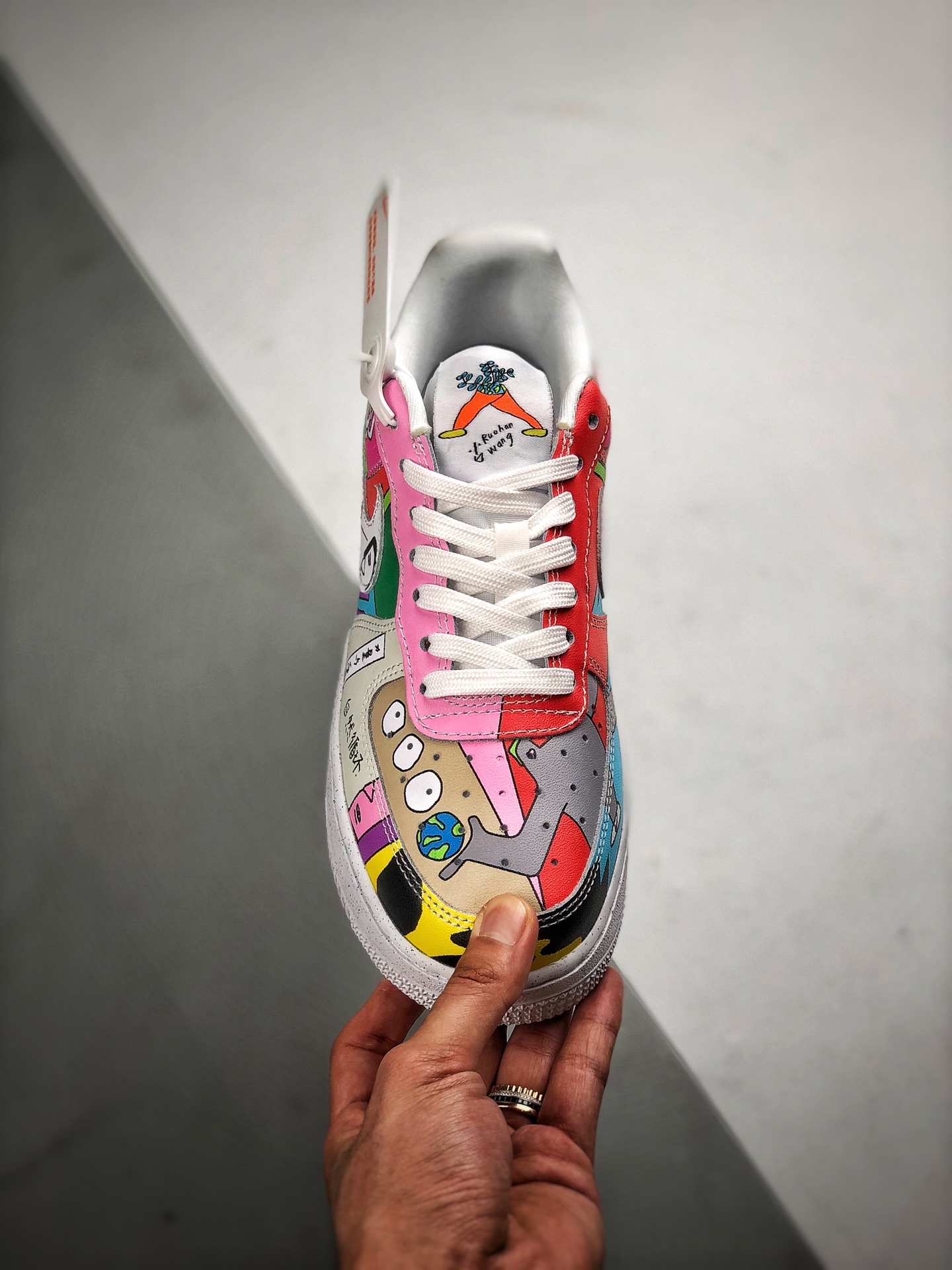 250 Ruohan Wang x Air Force 1 华人艺术家联名 插画师 CZ3990-900