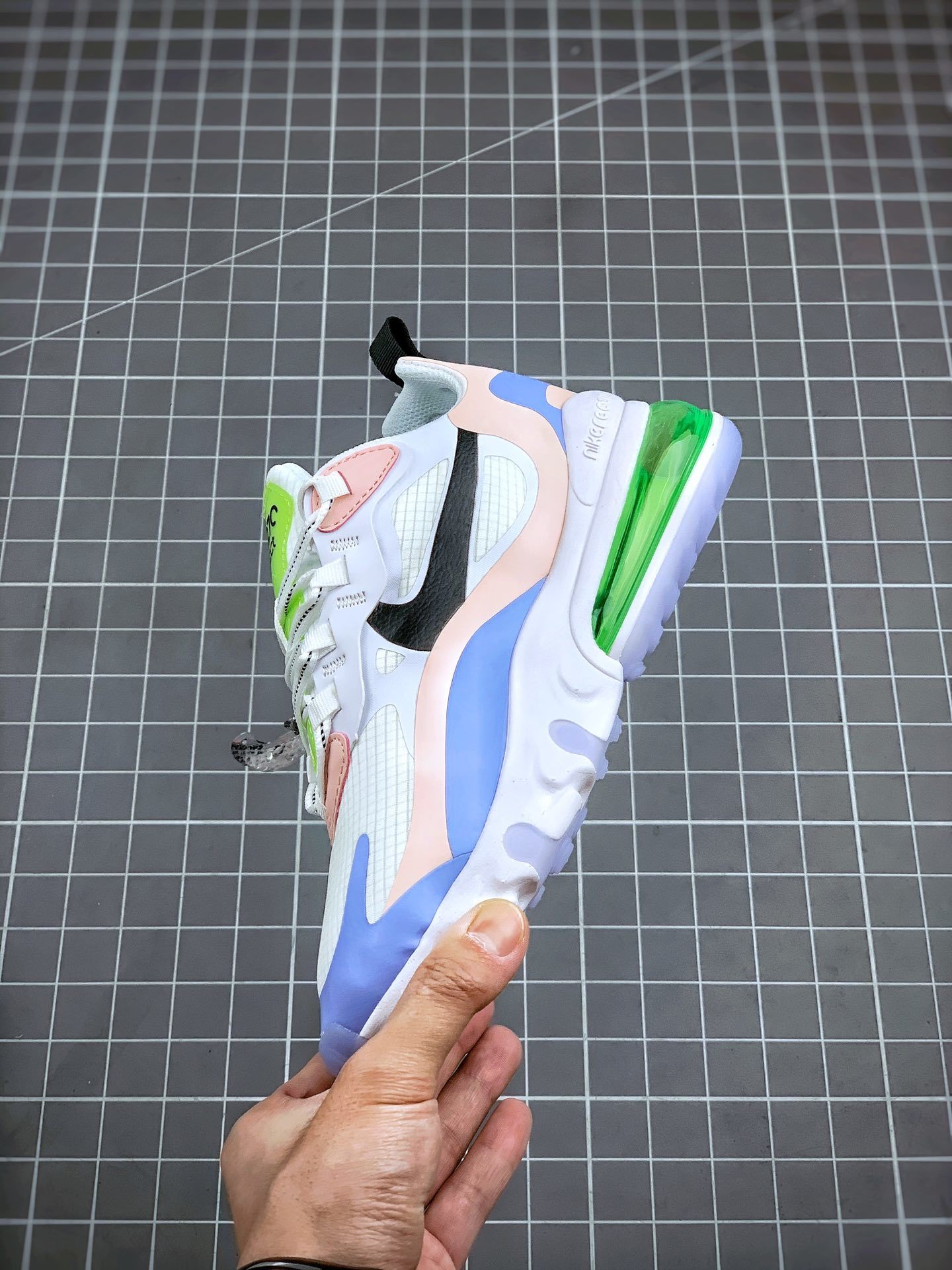 210 Air Max 270 React 全新限定款配色 马卡龙奶油冰激凌 清爽一夏特显白货号:CU4768-100-莆田鞋,莆田鞋货源,高仿鞋,高仿鞋货源,安福档口,莆田高仿鞋,莆田鞋批发,高仿鞋批发,莆田高仿运动鞋,高仿运动鞋,莆田运动鞋 210 Air Max 270 React 全新限定款配色 马卡龙奶油冰激凌 清爽一夏特显白货号:CU4768-100