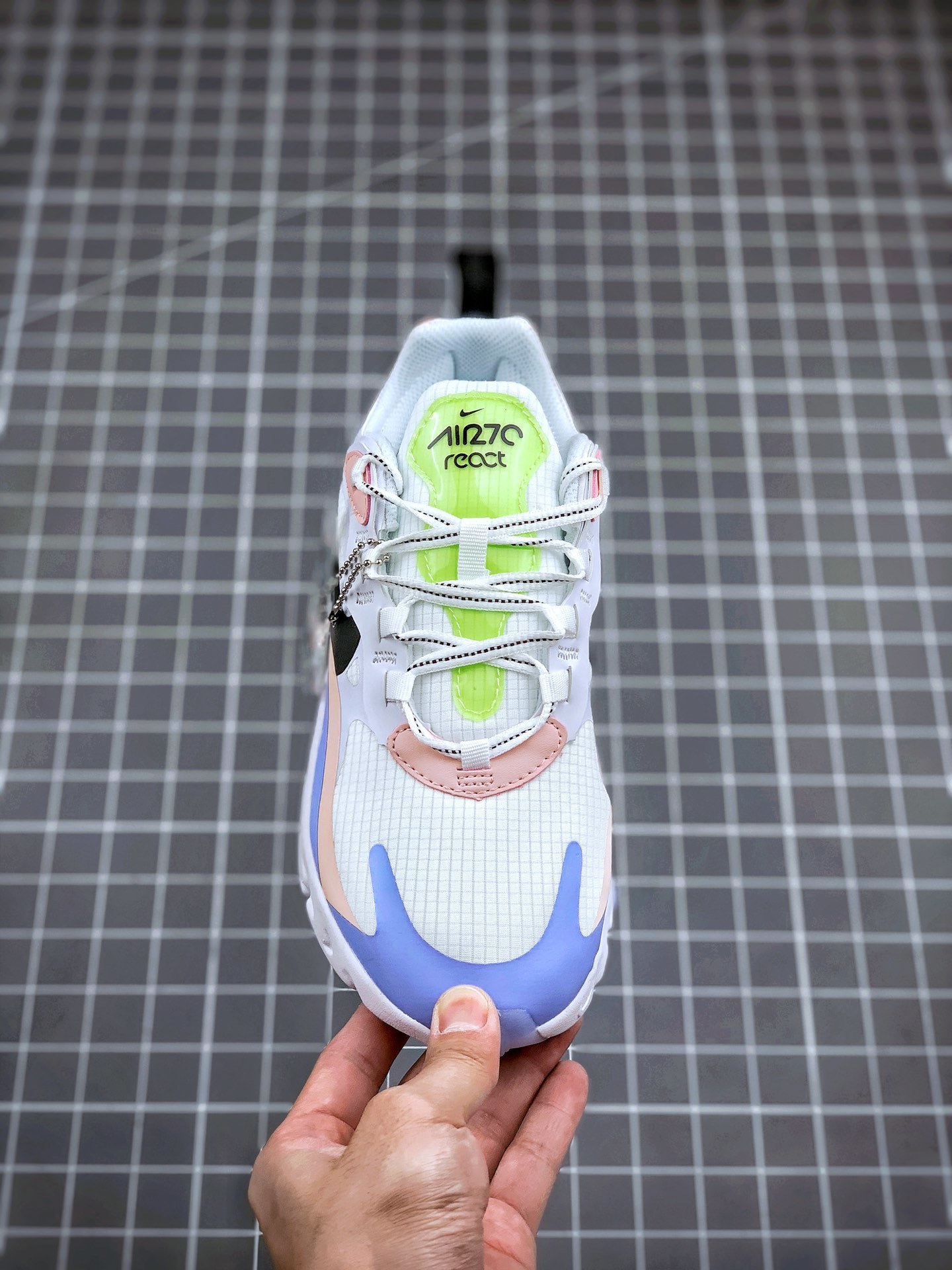 210 Air Max 270 React 全新限定款配色 马卡龙奶油冰激凌 清爽一夏特显白货号:CU4768-100-莆田鞋,莆田鞋货源,高仿鞋,高仿鞋货源,安福档口,莆田高仿鞋,莆田鞋批发,高仿鞋批发,莆田高仿运动鞋,高仿运动鞋,莆田运动鞋 210 Air Max 270 React 全新限定款配色 马卡龙奶油冰激凌 清爽一夏特显白货号:CU4768-100