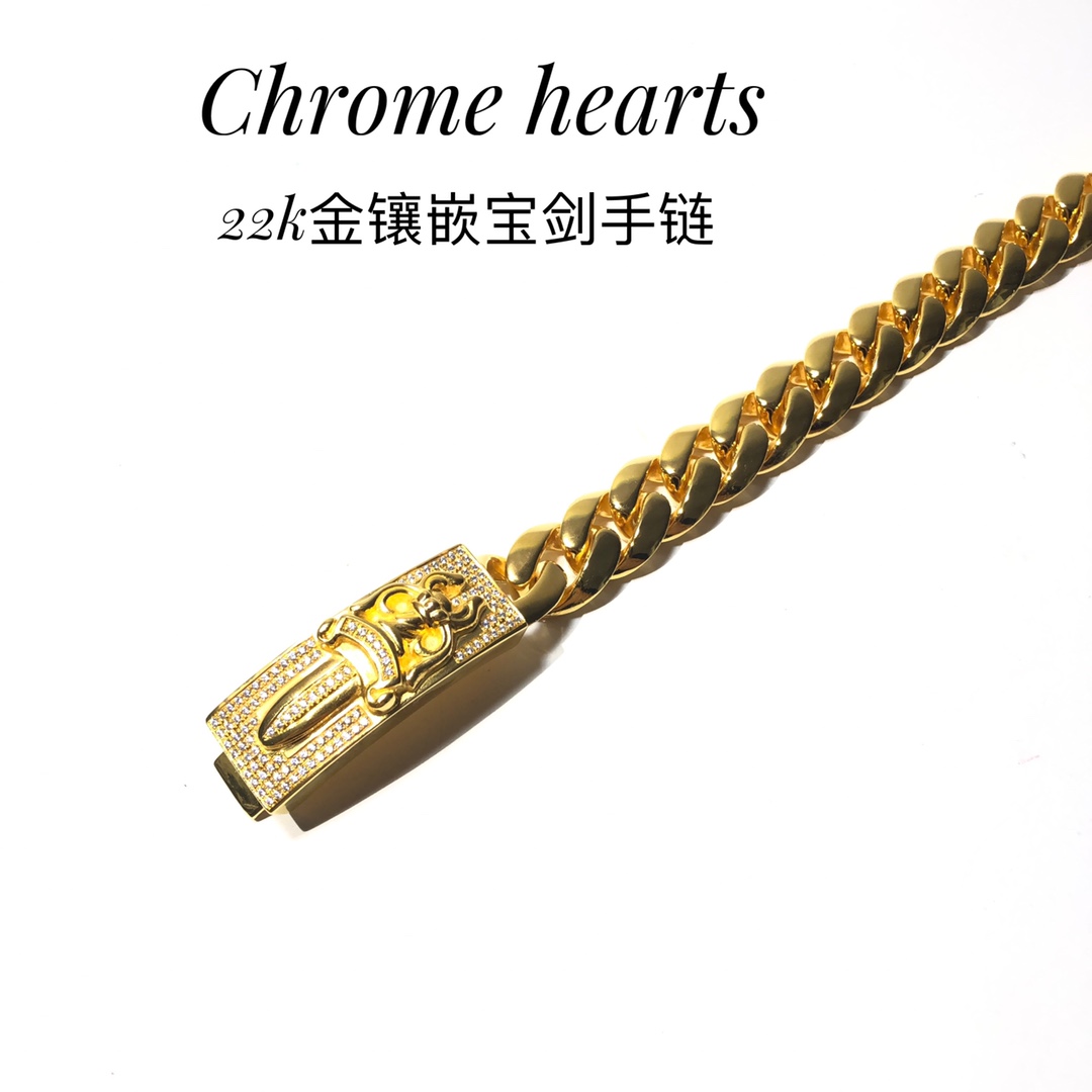 NO:110976,22k gold-plated sword bracelet, jewelry quality, bracelet, gold plating1986090922k镀金镶嵌宝剑手链,饰品精品,bracelet,gold plating,Jewelry