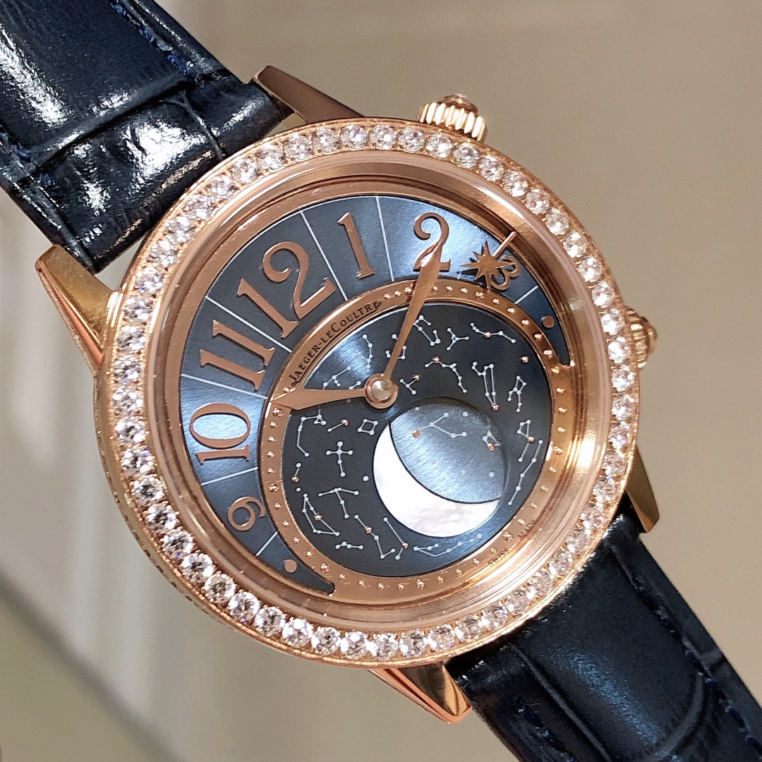 Chanel CC新秀力作——积家Rendez-Vous Moon Serenity约会系列月相腕表