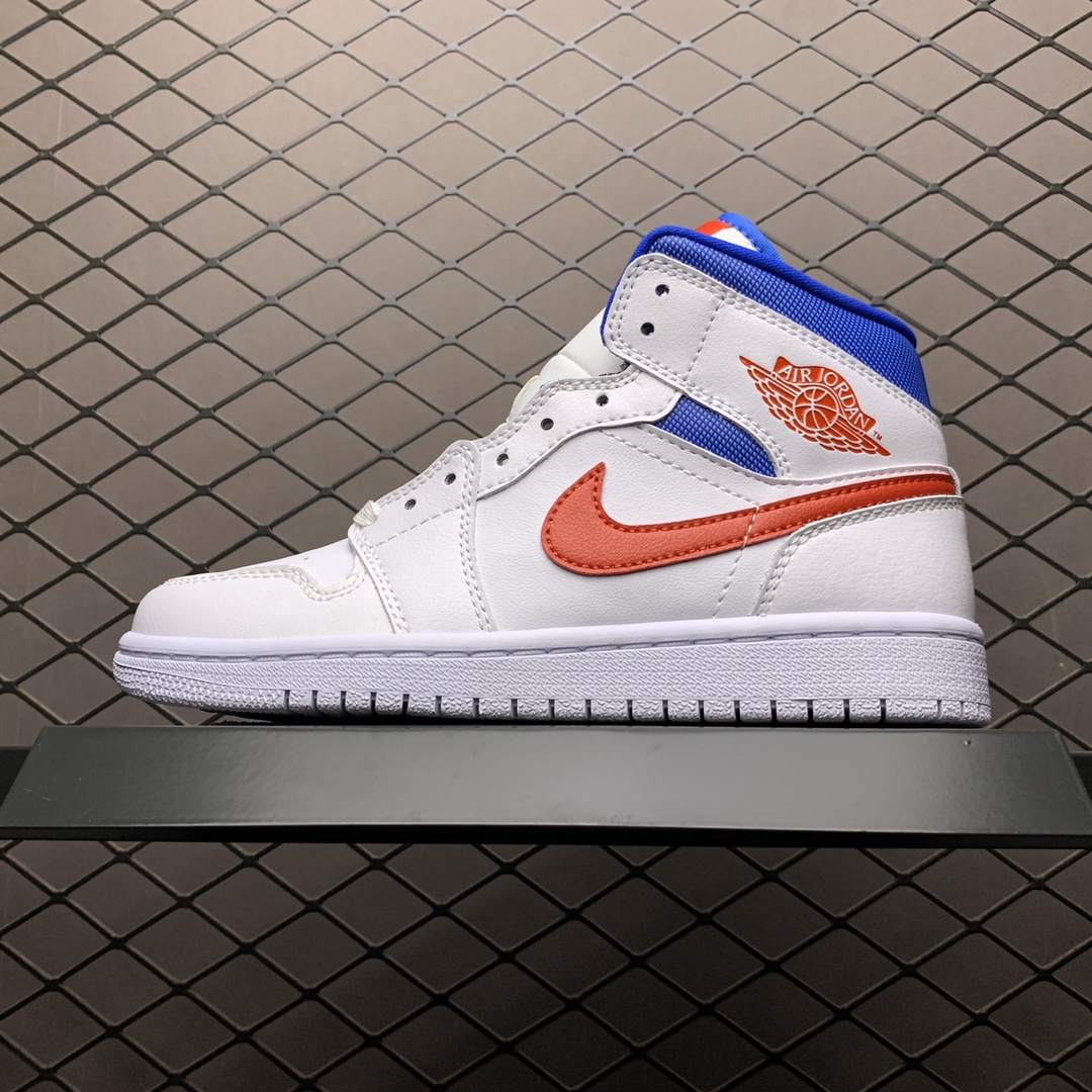 270 新版本Air Jordan 1 Mid AJ1乔1中帮文化篮球鞋 BQ6472-164 全新私人独立订单 优势供应