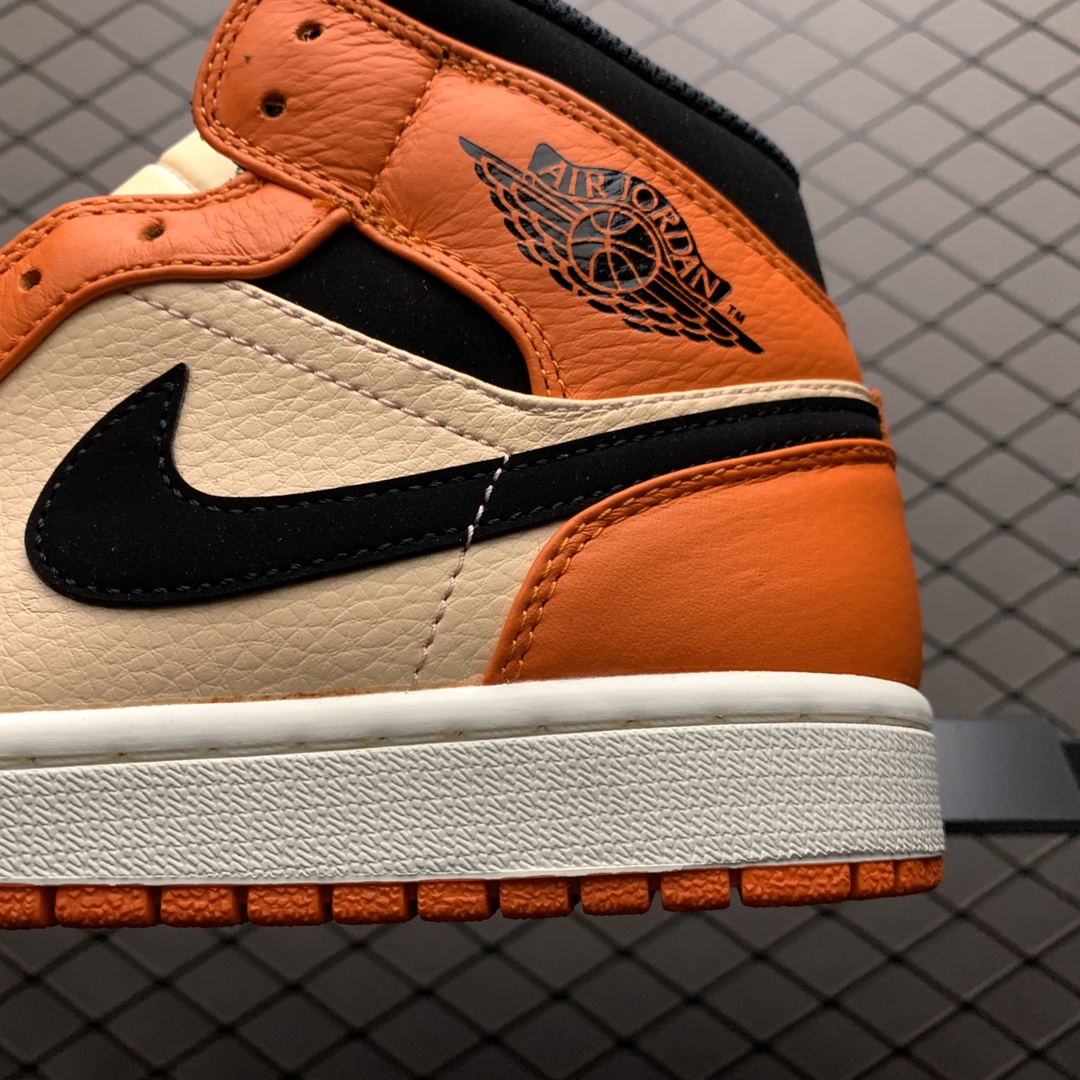 270 新版本Air Jordan 1 Mid AJ1乔1中帮文化篮球鞋 852542-800 全新私人独立订单 优势供应
