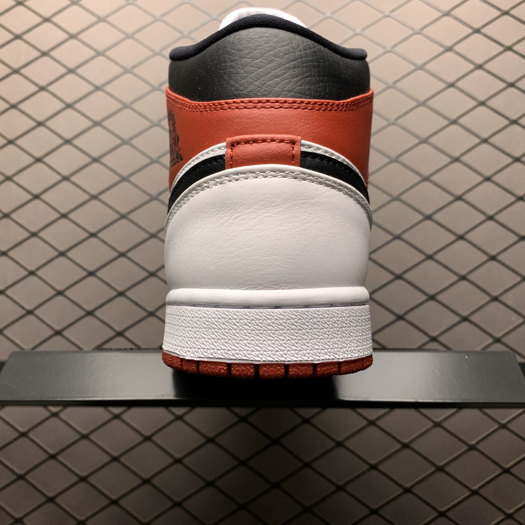 270 新版本 Air Jordan 1 Mid AJ1乔1中帮文化篮球鞋 554724-173 全新私人独立订单