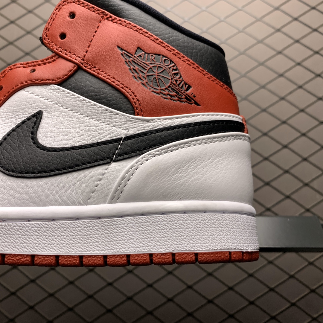 270 新版本 Air Jordan 1 Mid AJ1乔1中帮文化篮球鞋 554724-173 全新私人独立订单