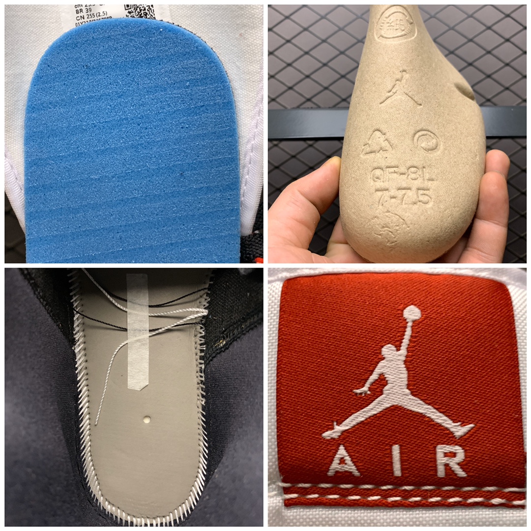 270 新版本 Air Jordan 1 Mid AJ1乔1中帮文化篮球鞋 554724-173 全新私人独立订单