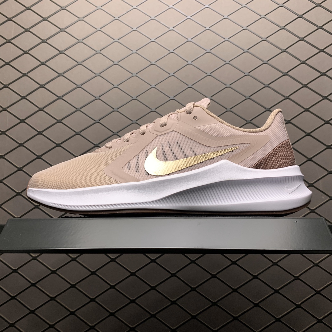 160 Nike Downshifter 10 网面超轻透气跑步鞋 CI9984-200
