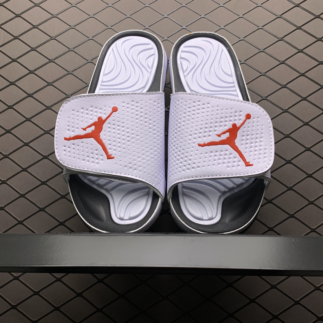 90 Air Jordan Hydro J4 AJ拖鞋 乔丹AJ拖鞋 820257-121 魔术贴可调节鞋面