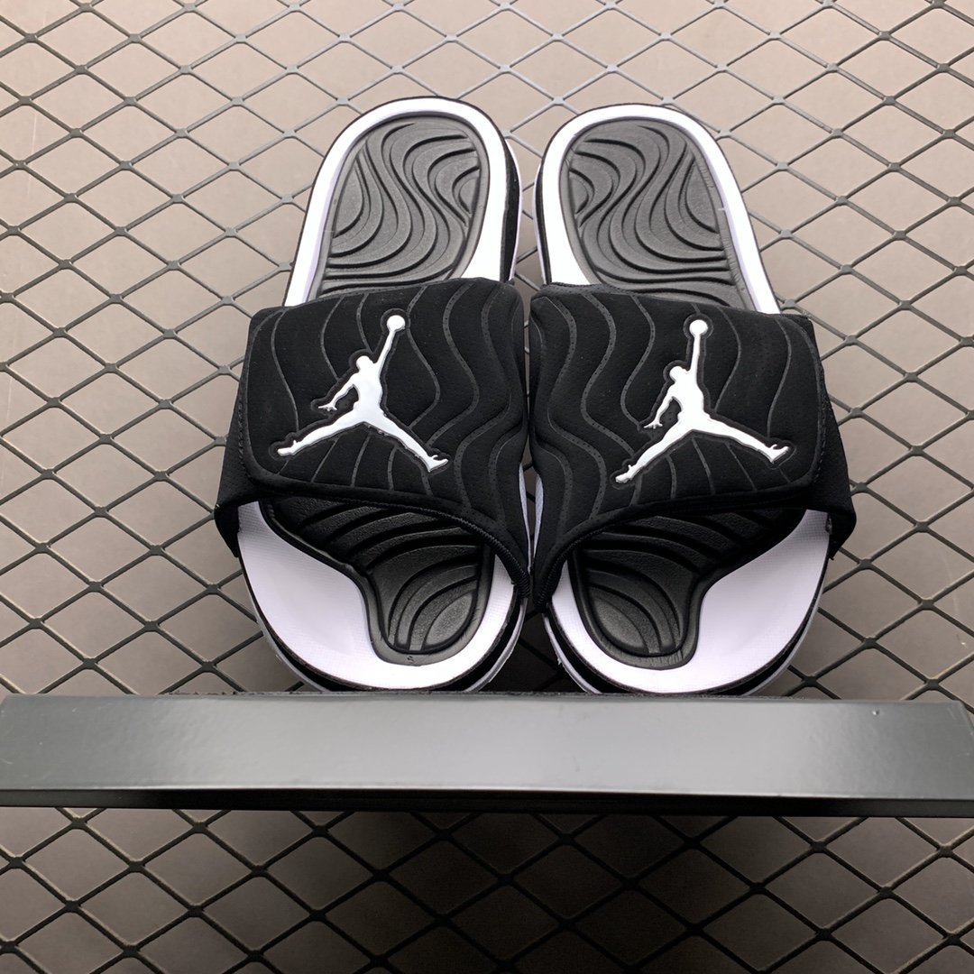 90 Air Jordan Hydro J4 AJ拖鞋 乔丹AJ拖鞋 705163-011 魔术贴可调节鞋面