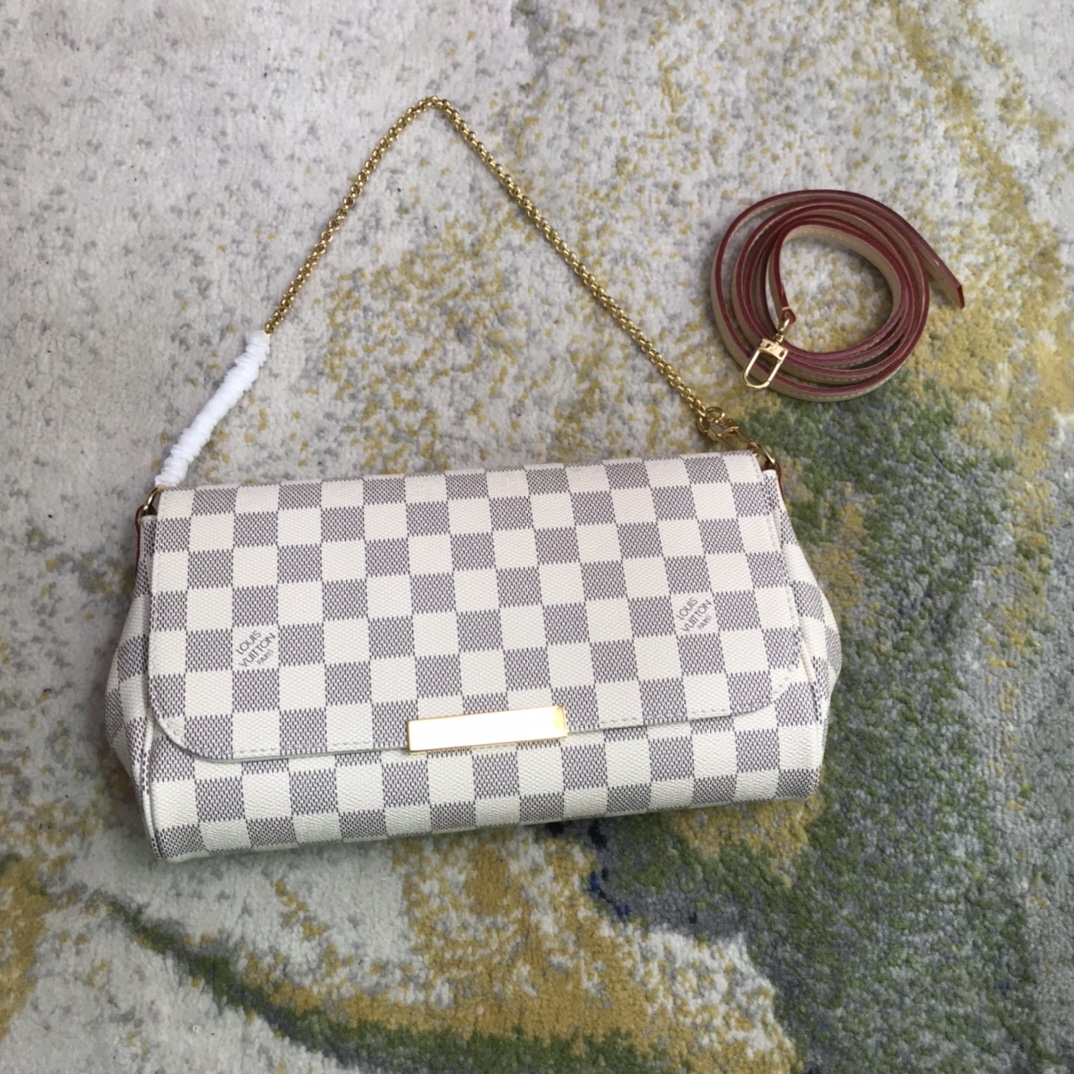 Louis Vuitton Online
 Bags Handbags White Damier Azur Canvas M41275