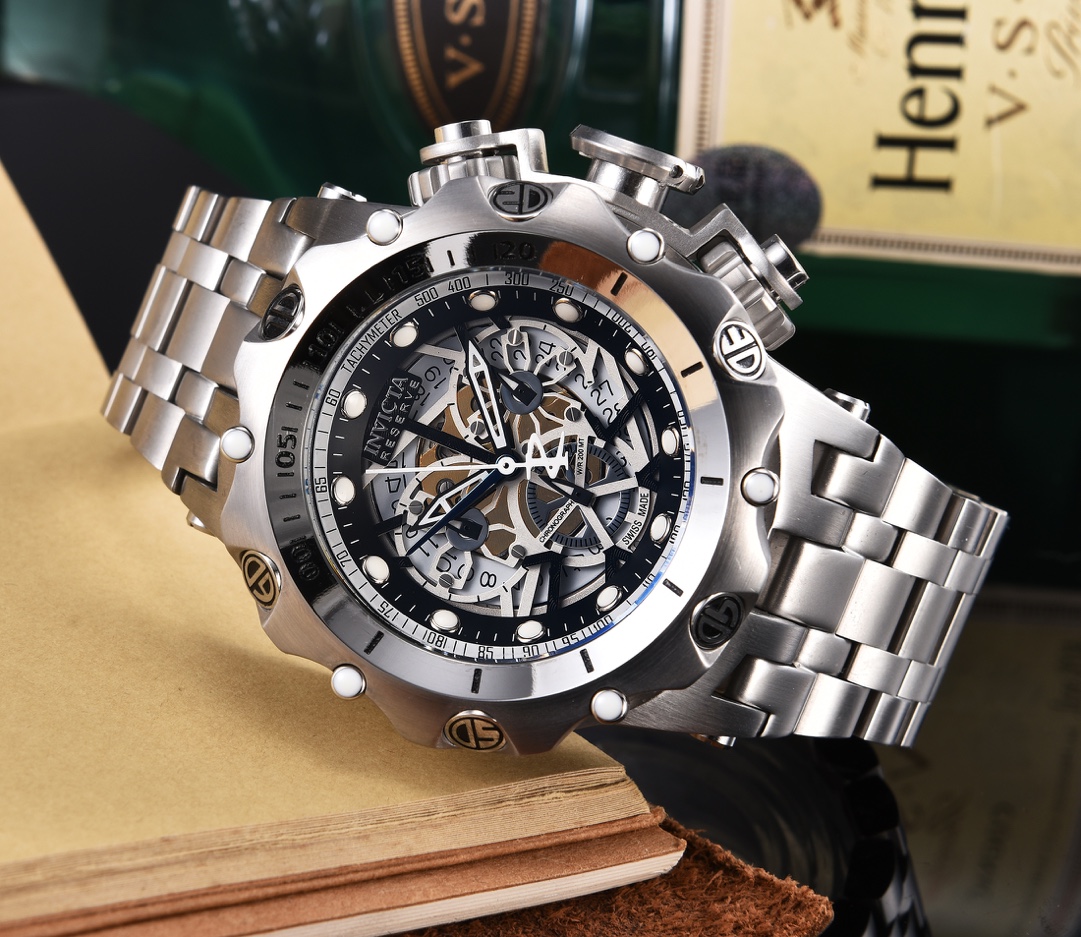 Invicta Invertacta Men’s Reserve: Unique Design, High Quality, Imported Movement, Mineral Crystal, Strong and Durable.