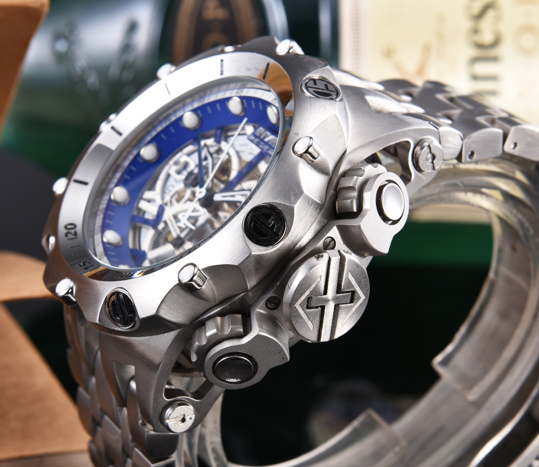 Invicta Invertacta Men’s Reserve: Unique Design, High Quality, Imported Movement, Mineral Crystal, Strong and Durable. - 图片 6