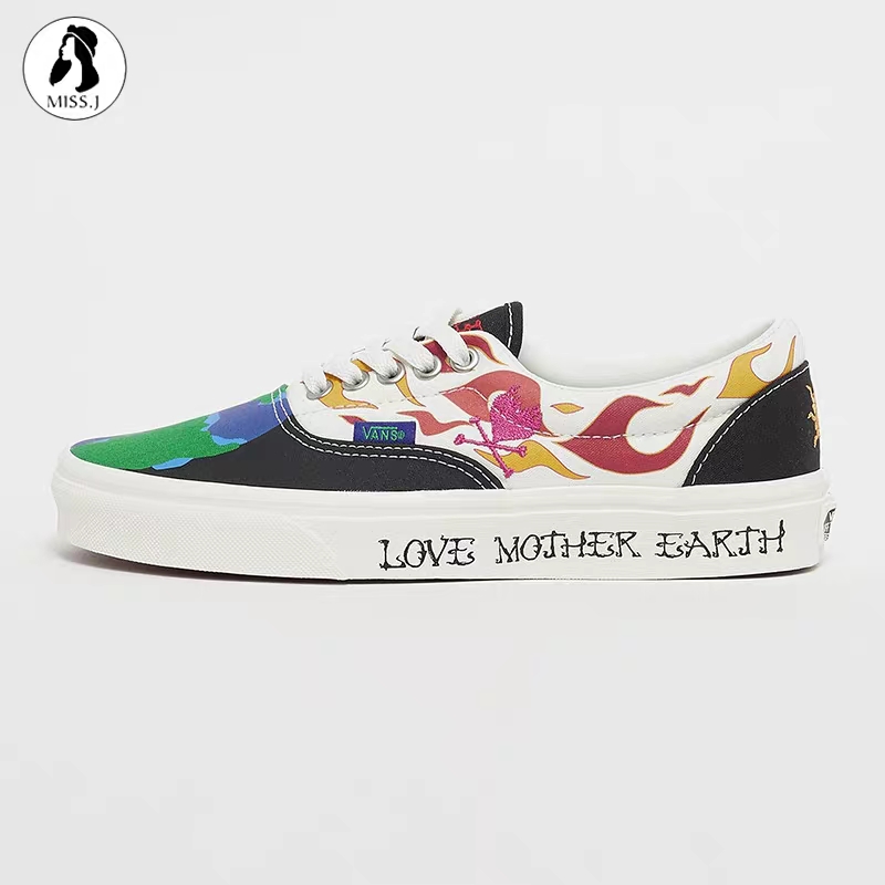 VANS范斯ERA刺绣印花撞色拼接低帮男女鞋休闲板鞋 官方货号VN0A4U39WZ2 尺码35-44