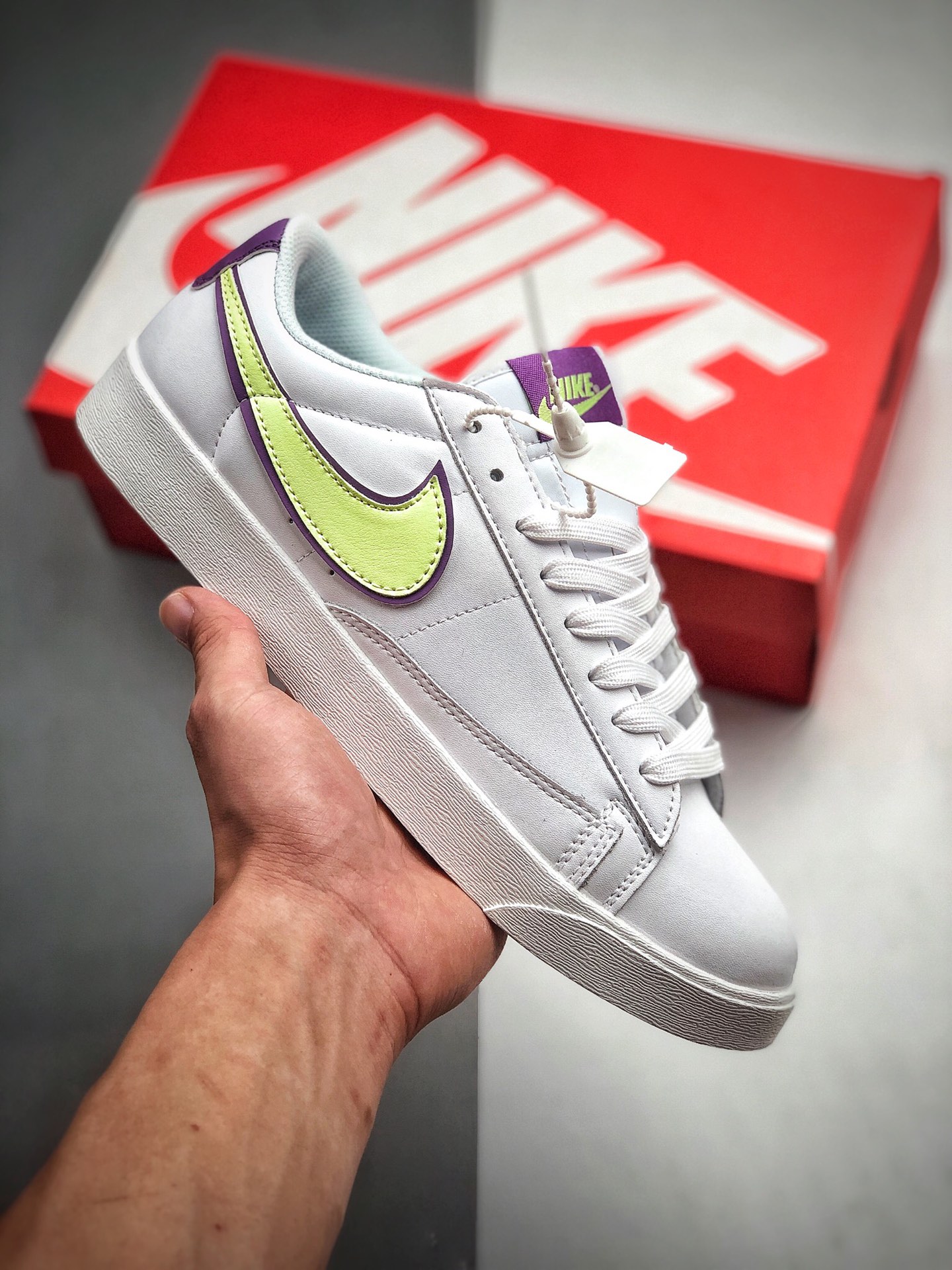 特价120 耐克Nike Blazer Low LE 耐克开拓者 男女子休闲小白鞋