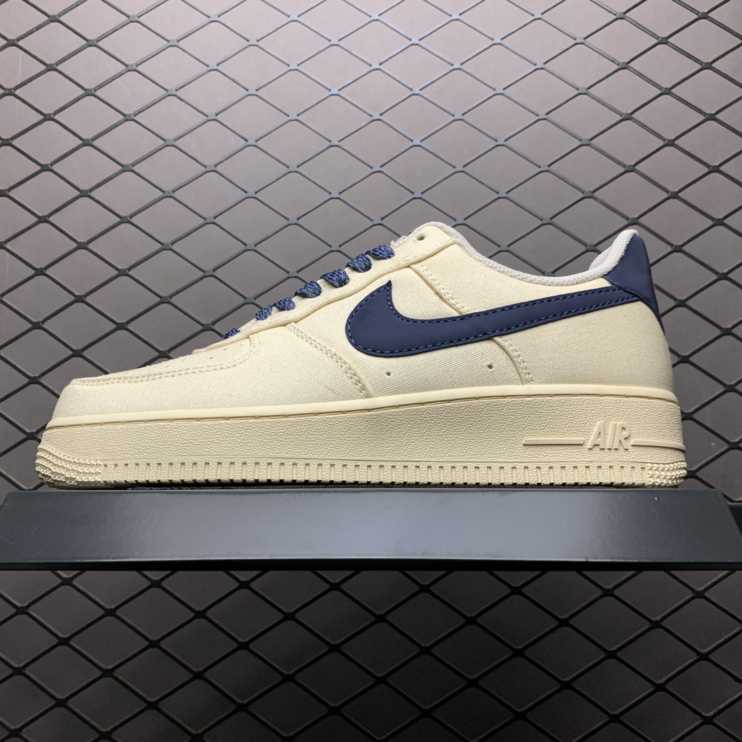 190 Nike Air Force 1 空军一号 3M反光勾 帆布低帮运动休闲板鞋 315122-109