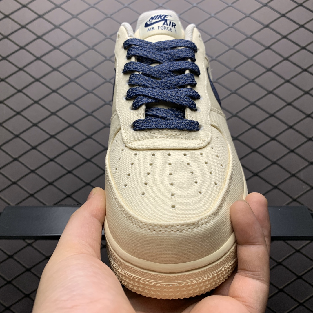 190 Nike Air Force 1 空军一号 3M反光勾 帆布低帮运动休闲板鞋 315122-109