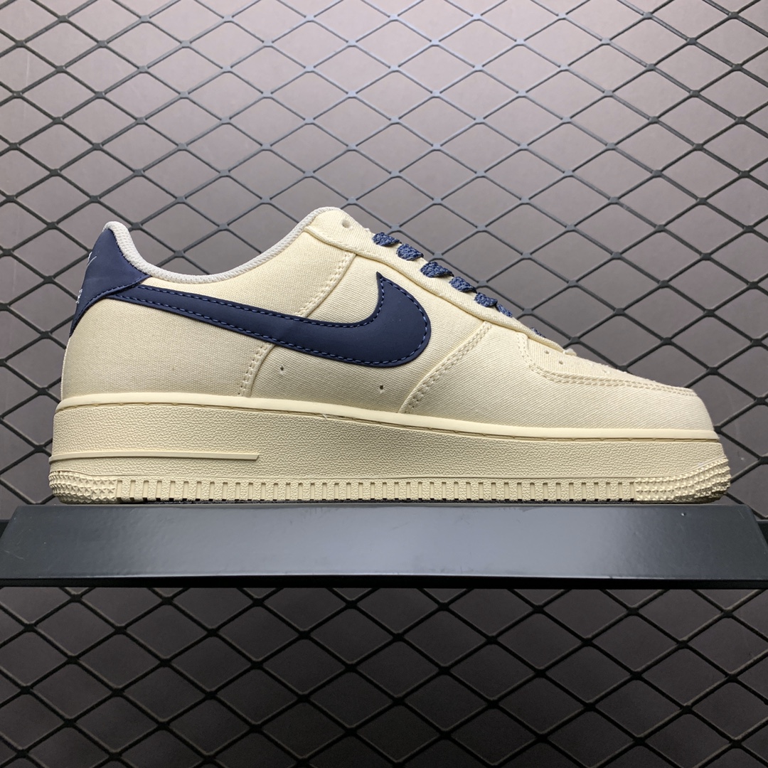 190 Nike Air Force 1 空军一号 3M反光勾 帆布低帮运动休闲板鞋 315122-109