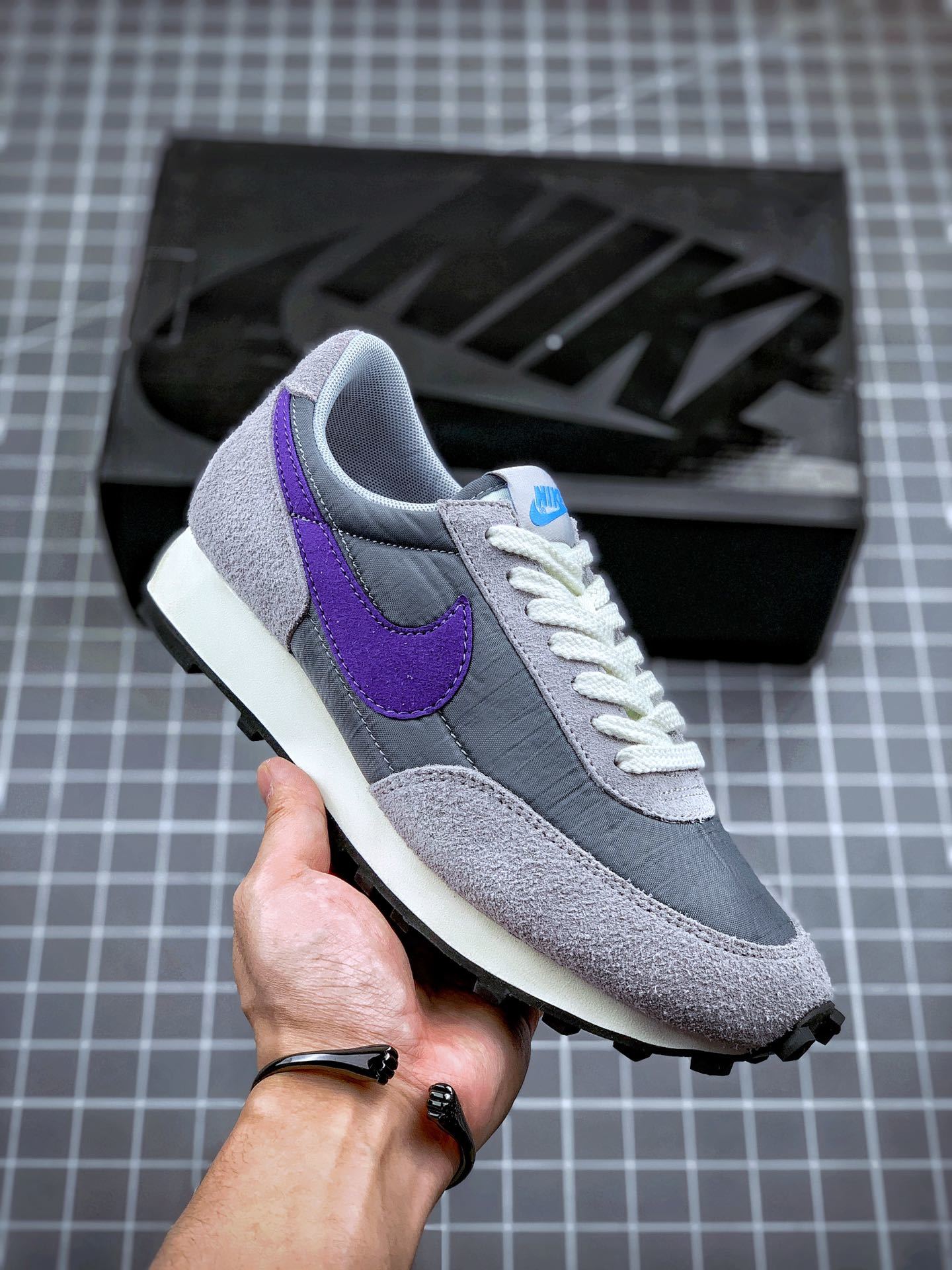 190 唯一纯原版本Nk Daybreak SP 灰紫 破晓系列华夫复古休闲运动慢跑鞋-莆田鞋,莆田鞋货源,高仿鞋,高仿鞋货源,安福档口,莆田高仿鞋,莆田鞋批发,高仿鞋批发,莆田高仿运动鞋,高仿运动鞋,莆田运动鞋 190 唯一纯原版本Nk Daybreak SP 灰紫 破晓系列华夫复古休闲运动慢跑鞋