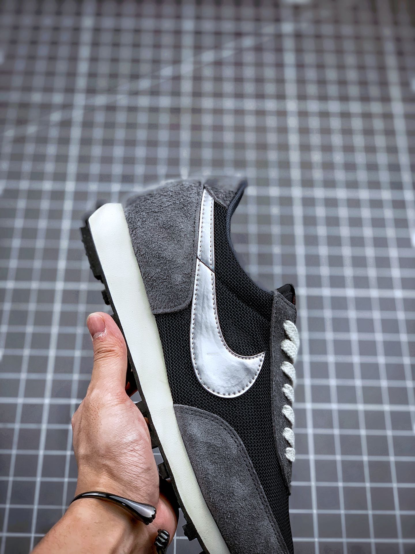 190 Nk Daybreak SP 灰银 破晓系列华夫复古休闲运动慢跑鞋