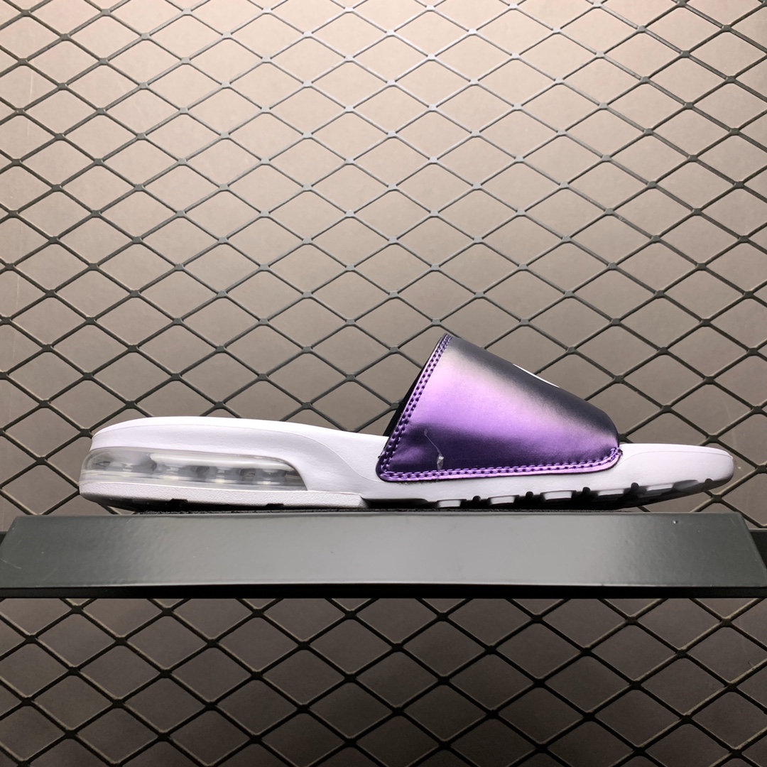 130 Nike Benassi Solarsoft 夏季沙滩 半掌气垫拖鞋 BQ4626-102 电光紫